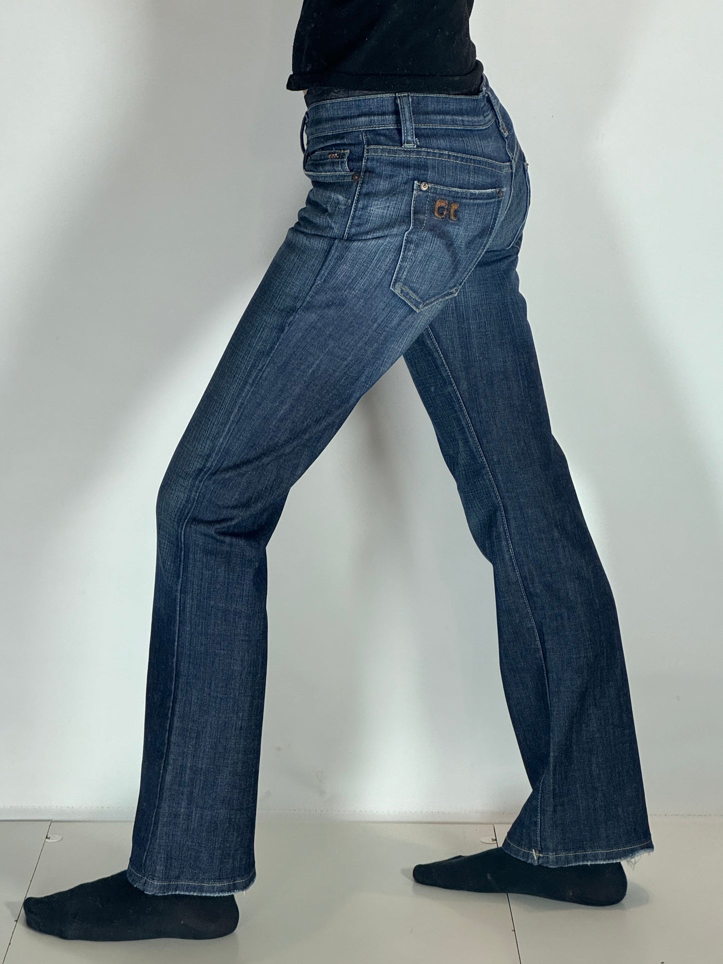 Lågmidjade jeans stl: S