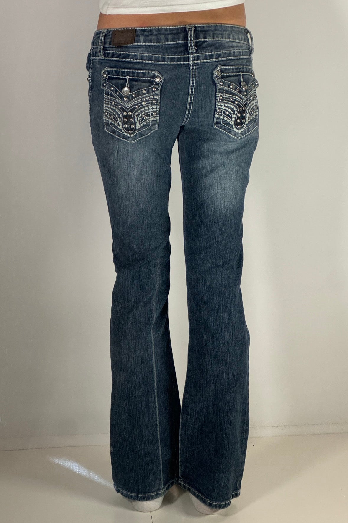 Lågmidjade jeans stl: XS