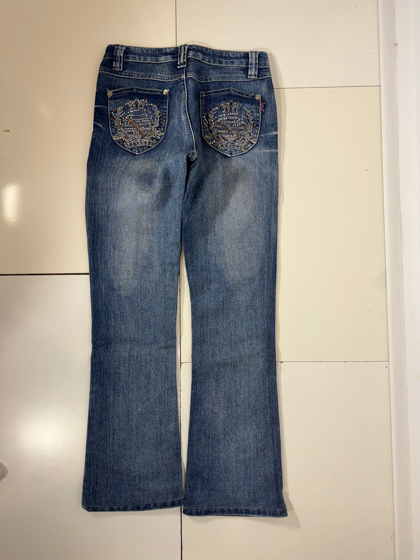 Lågmidjade jeans stl: XXS