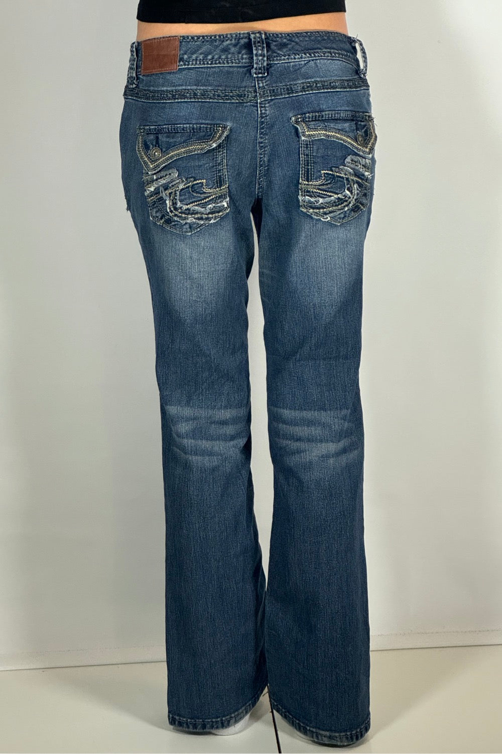 Lågmidjade jeans stl: M