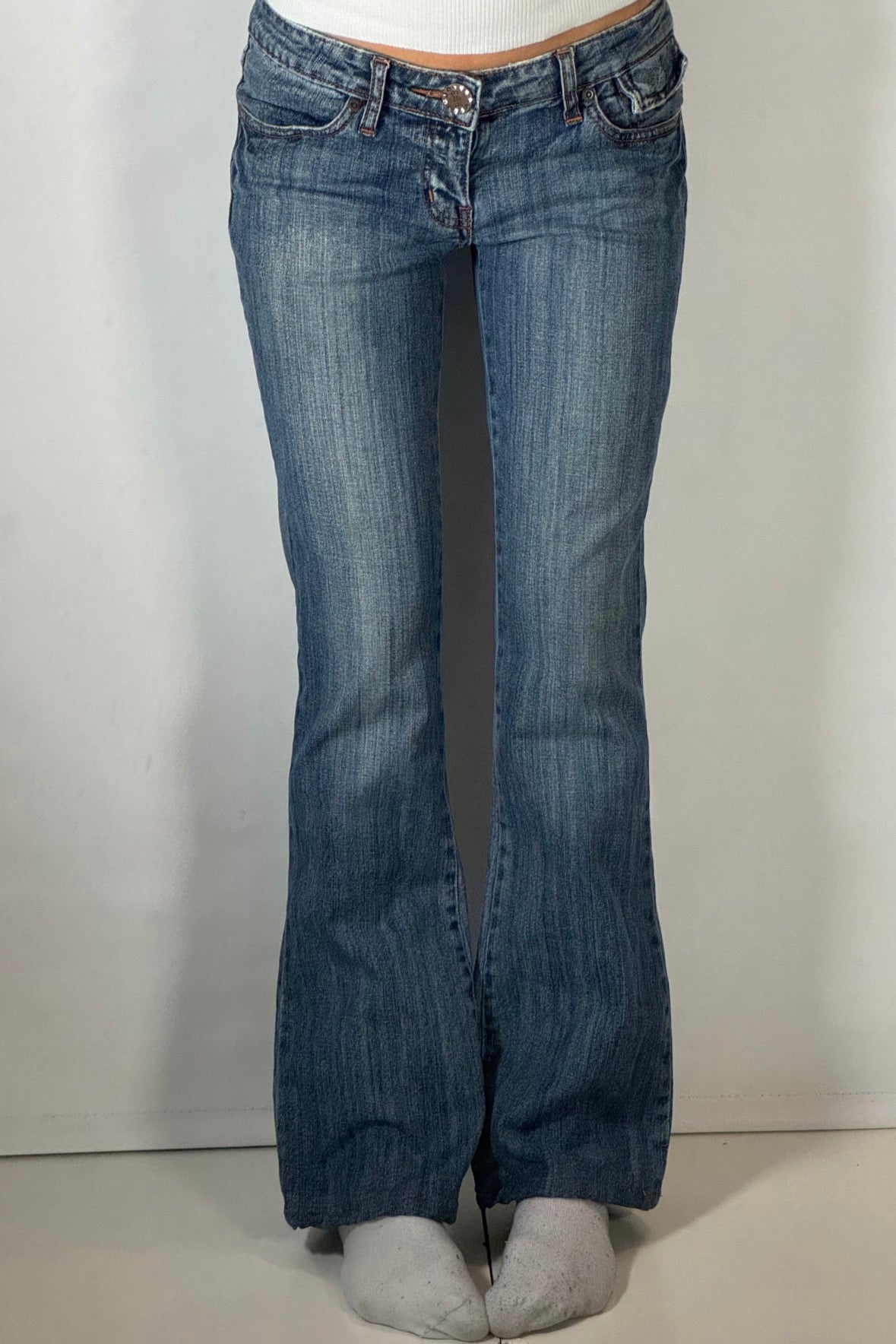 Lågmidjade jeans stl: S