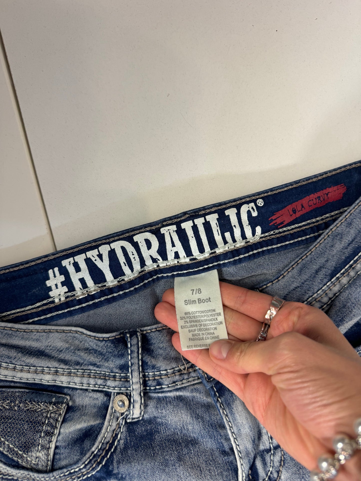 Lågmidjade jeans stl: XS