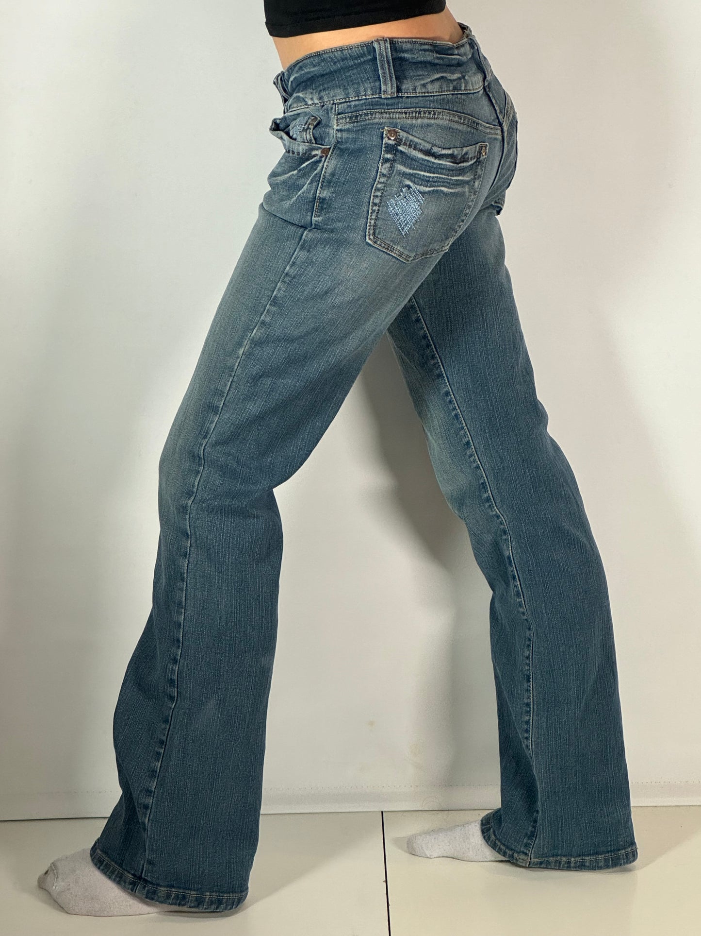 Lågmidjade jeans stl: S