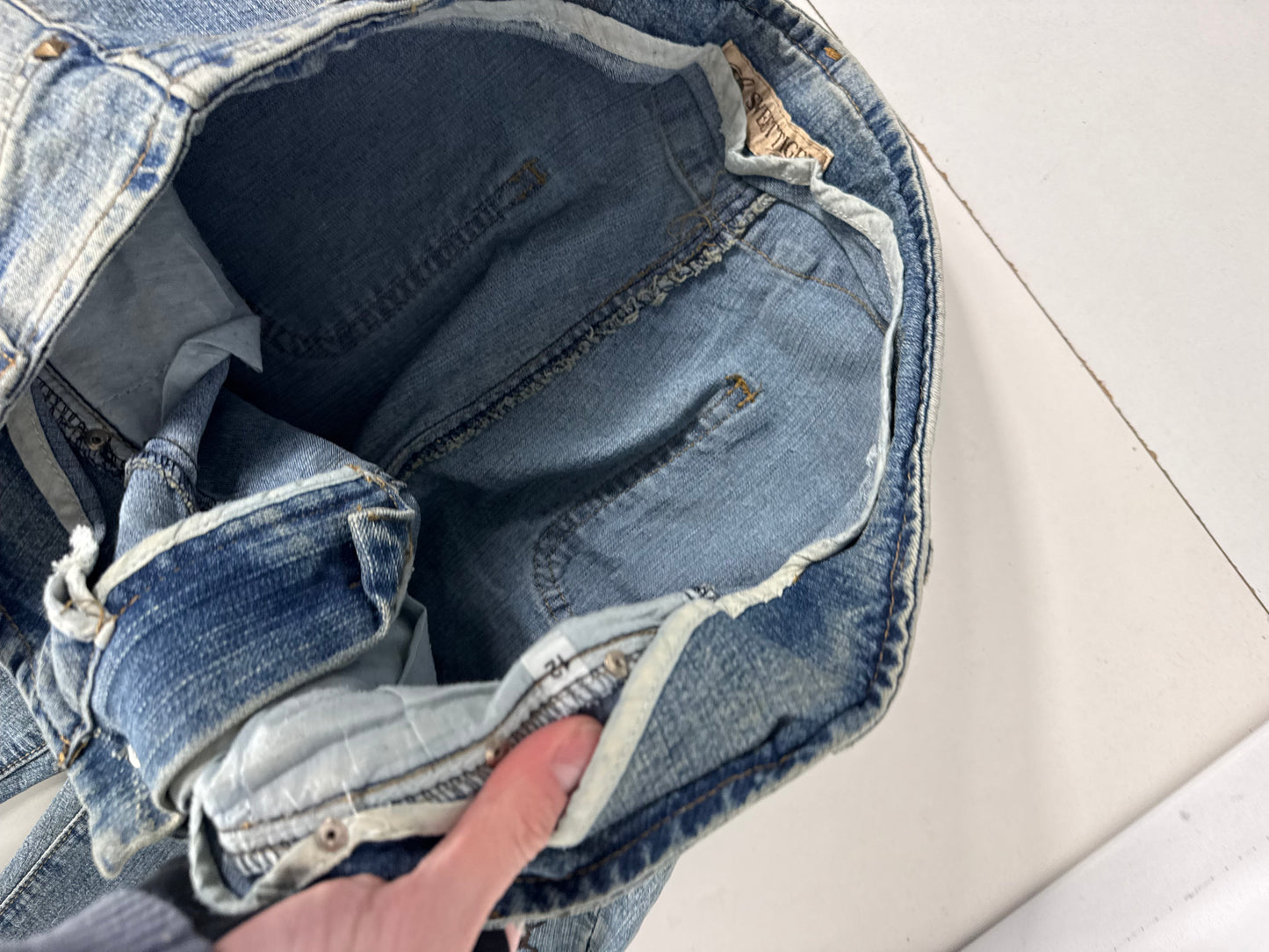 Lågmidjade jeans stl: L