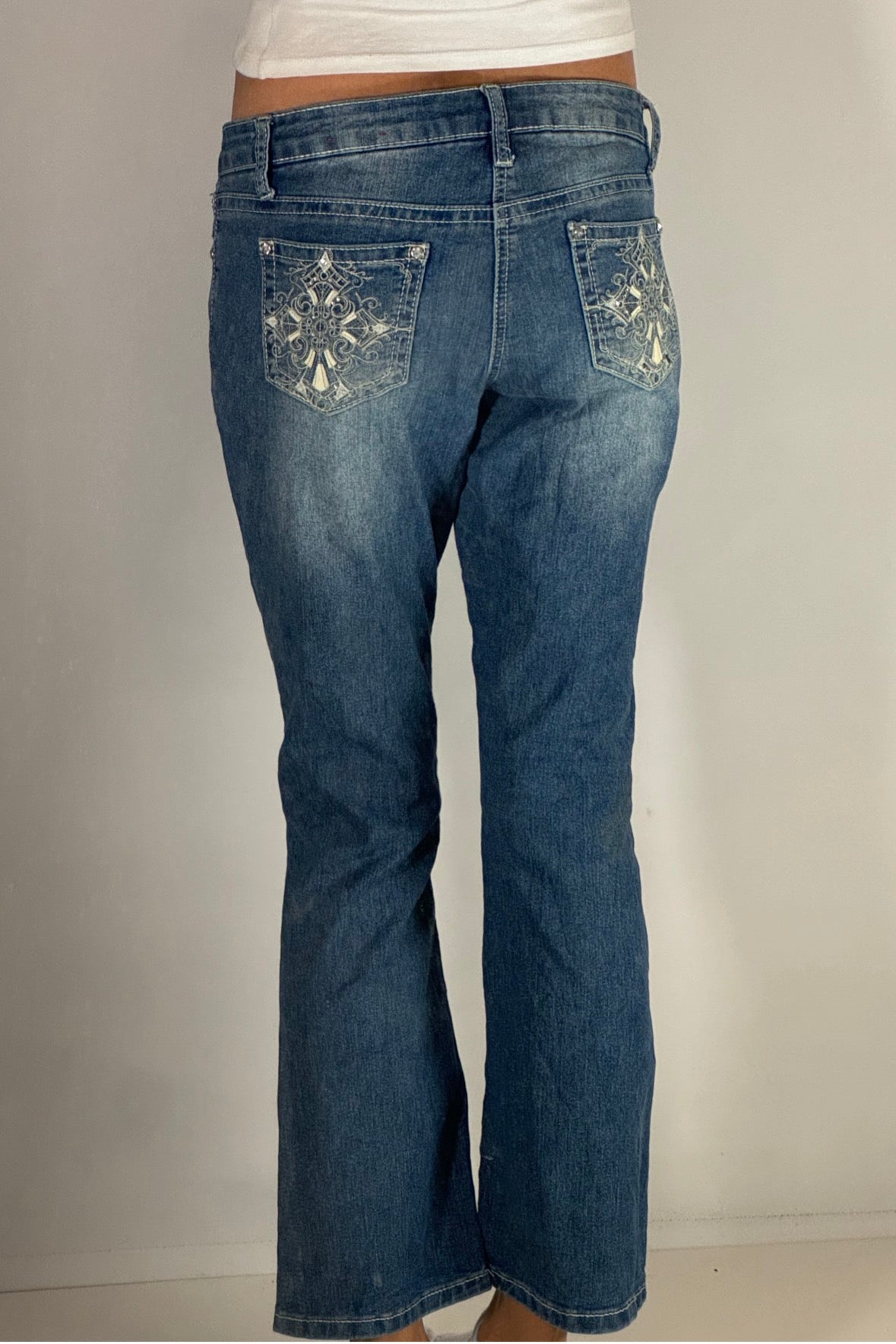 Lågmidjade jeans stl: S