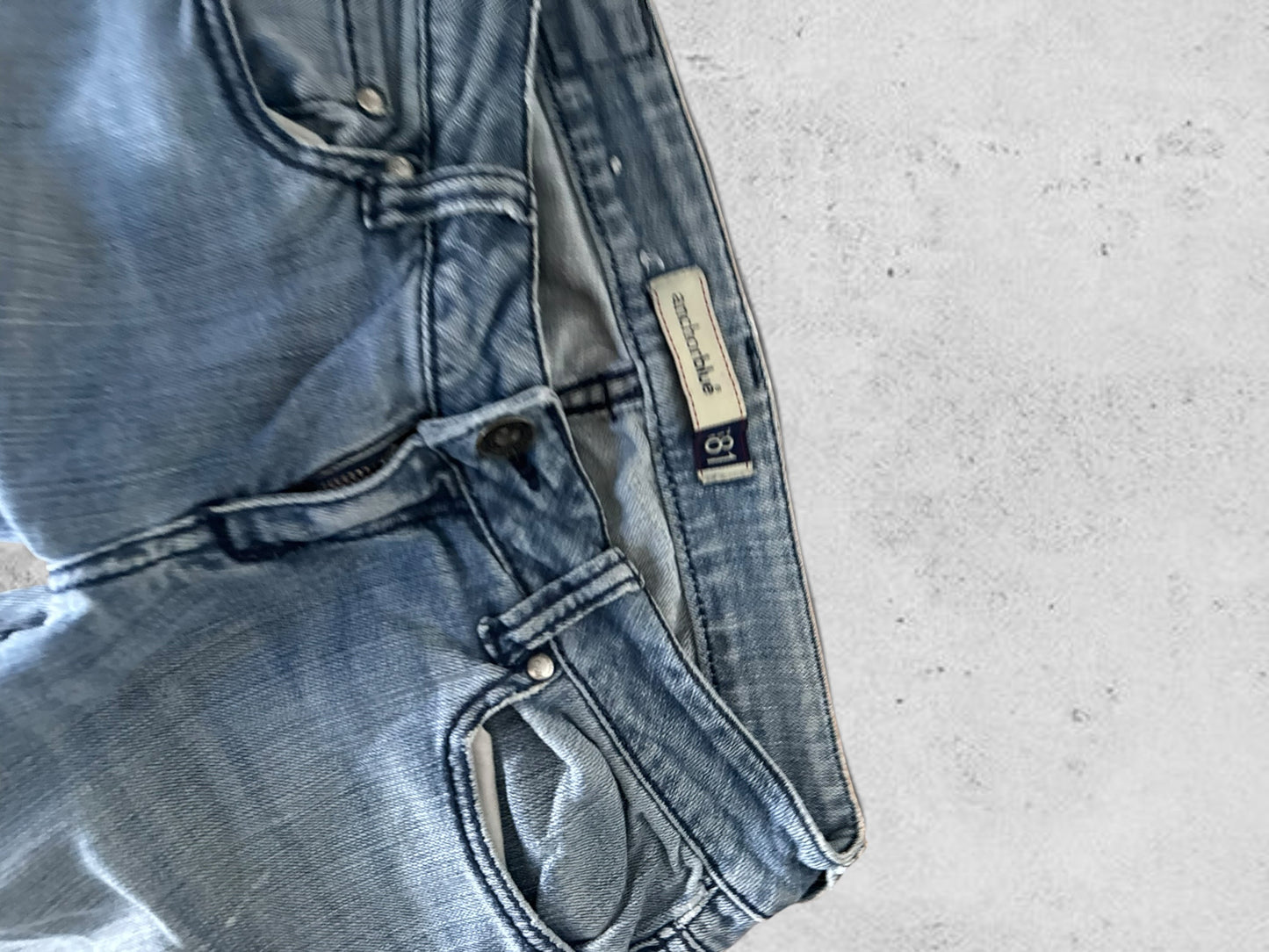 Lågmidjade jeans stl: XS