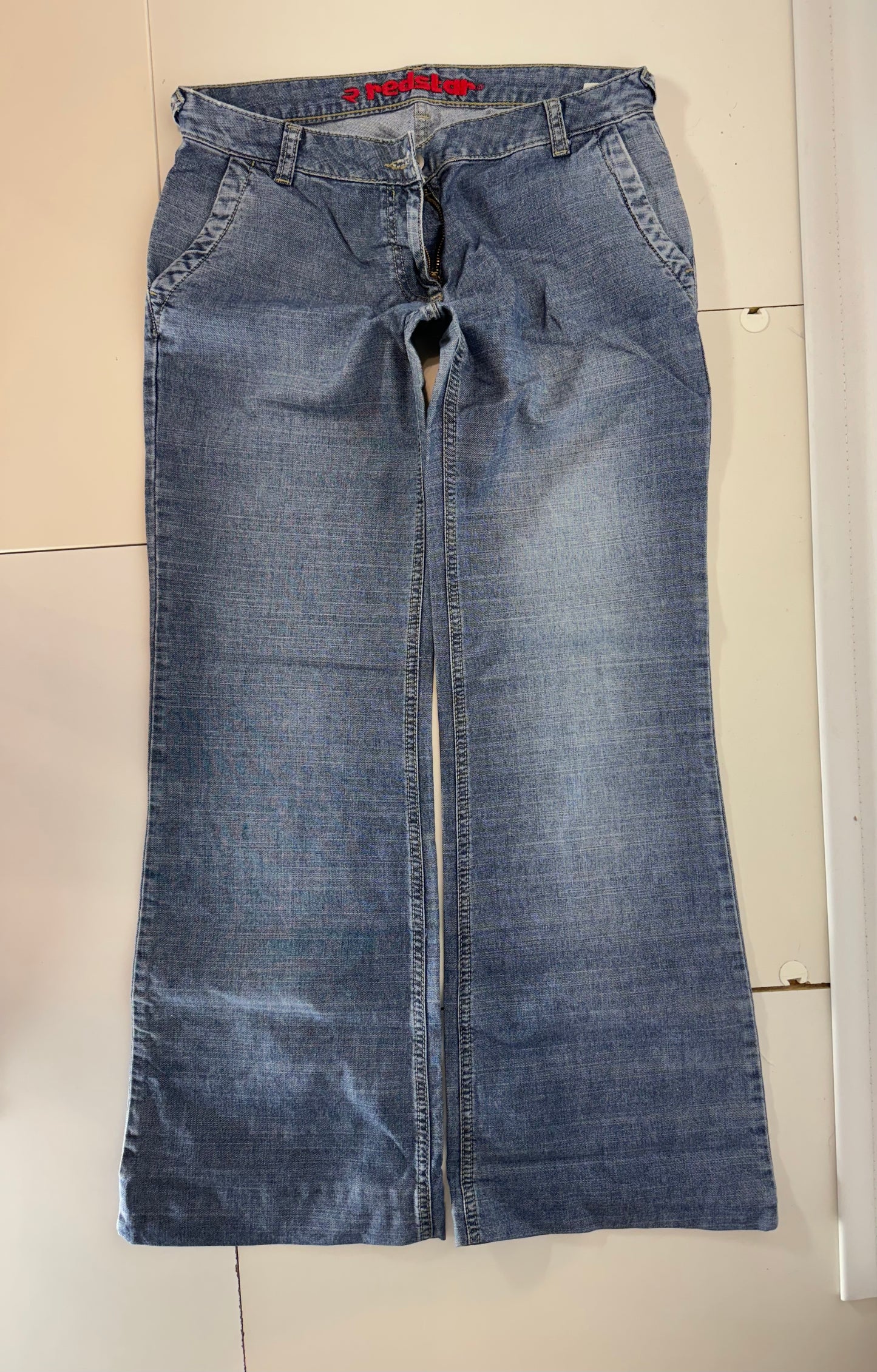 Lågmidjade jeans stl: S
