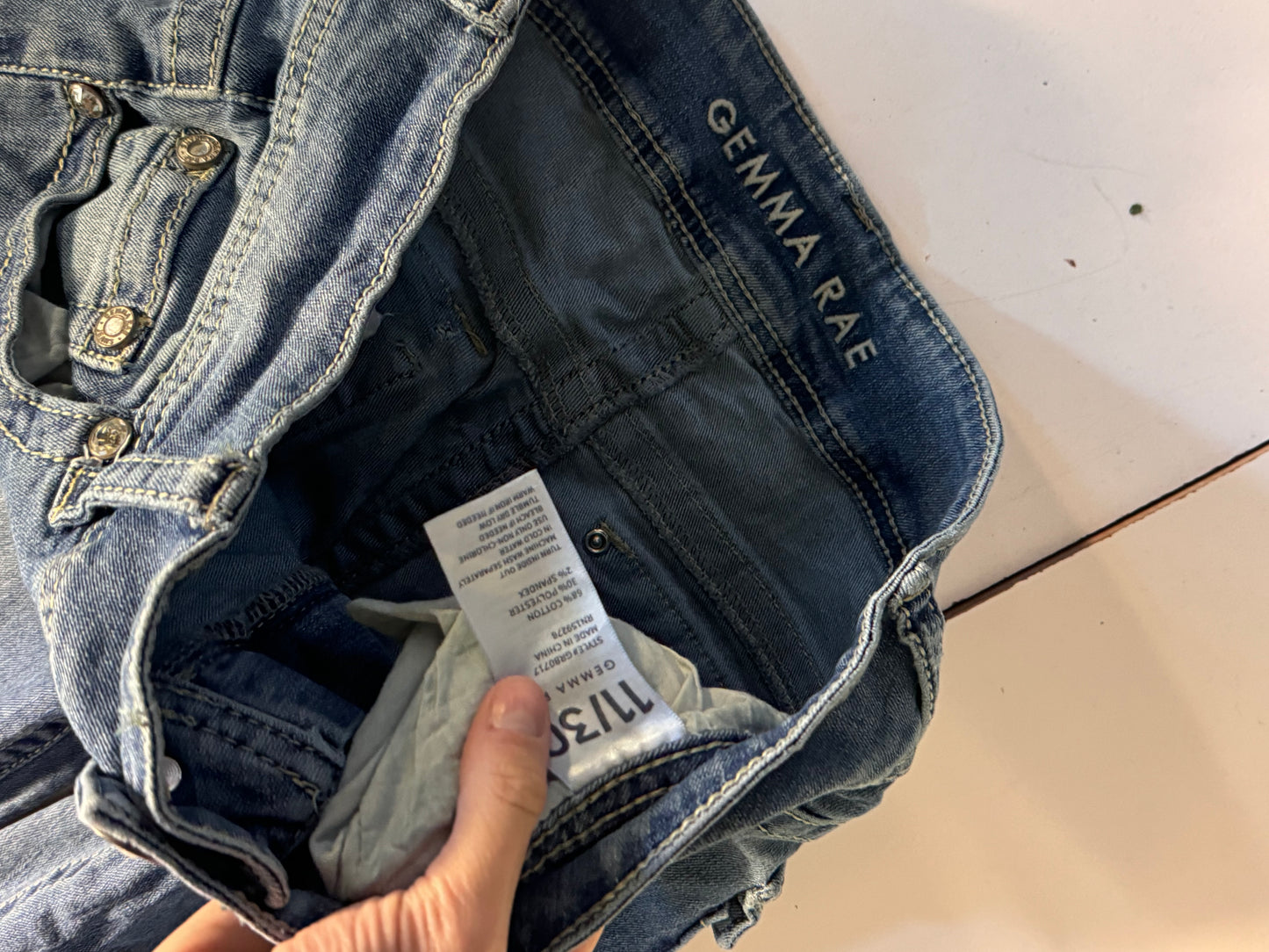 Lågmidjade jeans stl:
