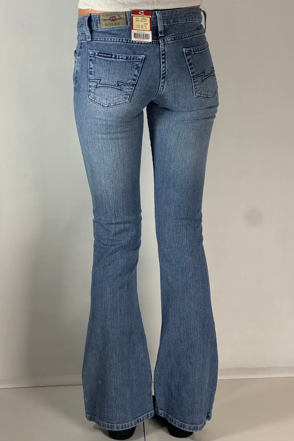 Lågmidjade jeans stl: XXS (W26/L32)