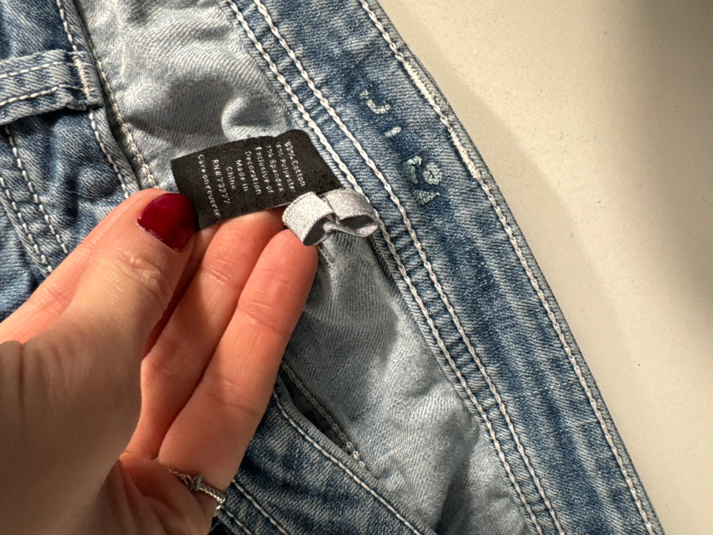 Lågmidjade jeans stl: XS