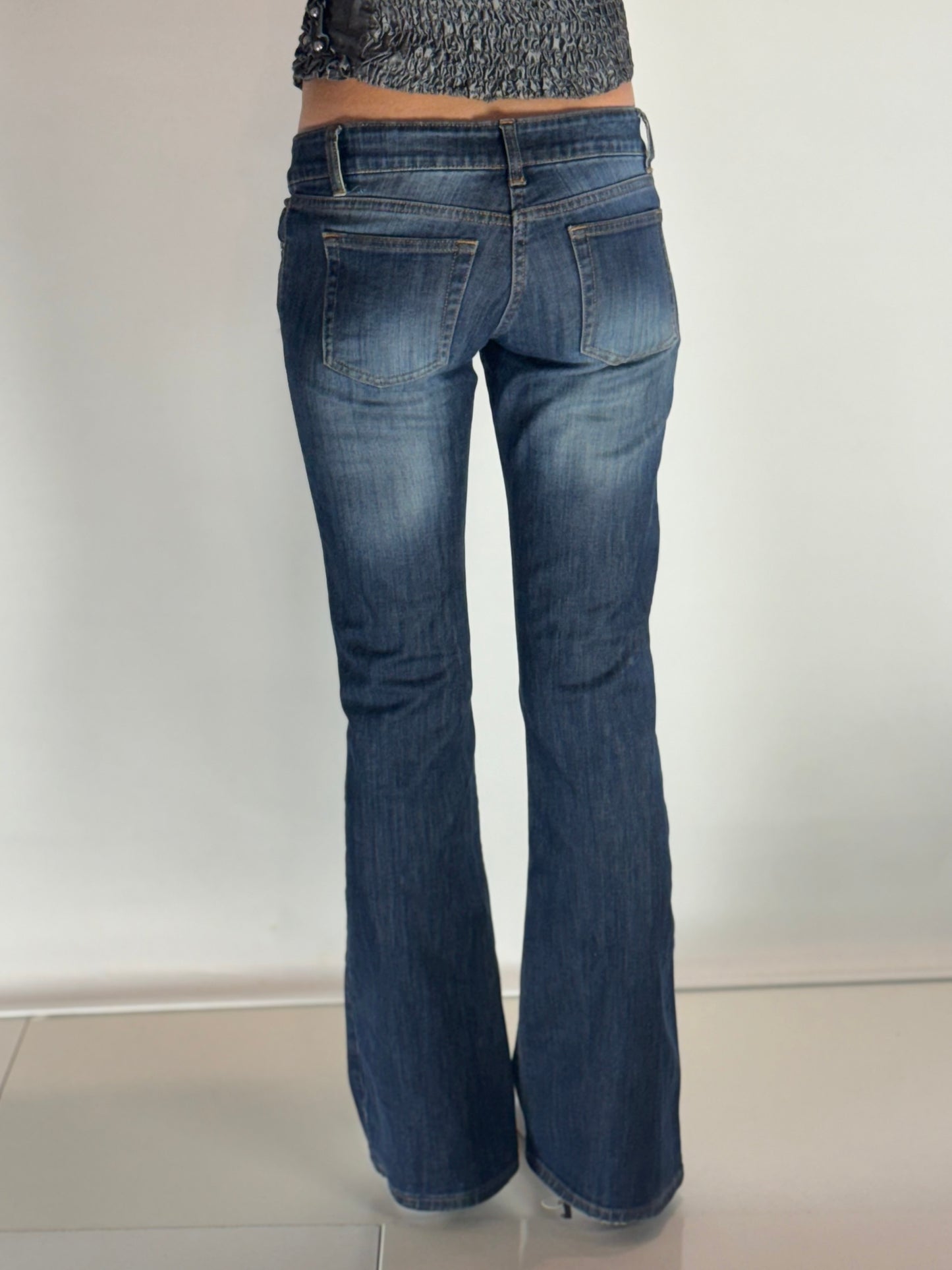 Lågmidjade jeans stl: S