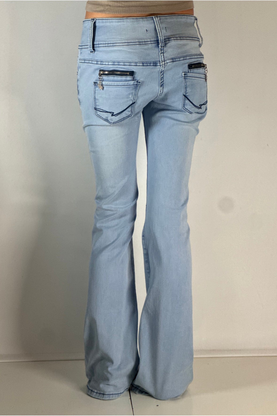 Lågmidjade jeans stl: S