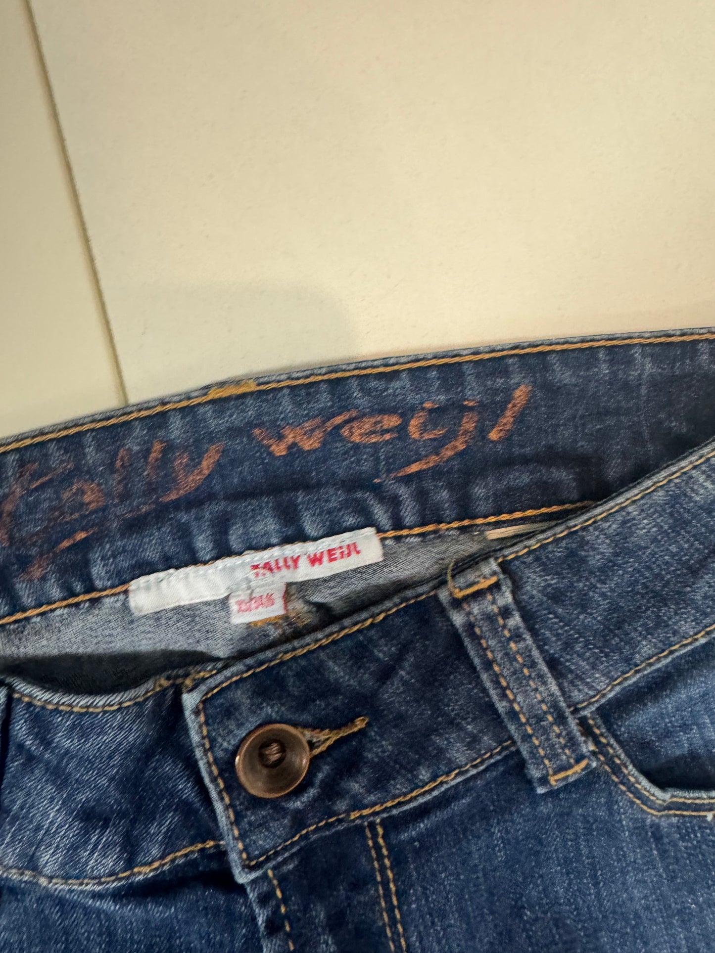Lågmidjade jeans stl: XS