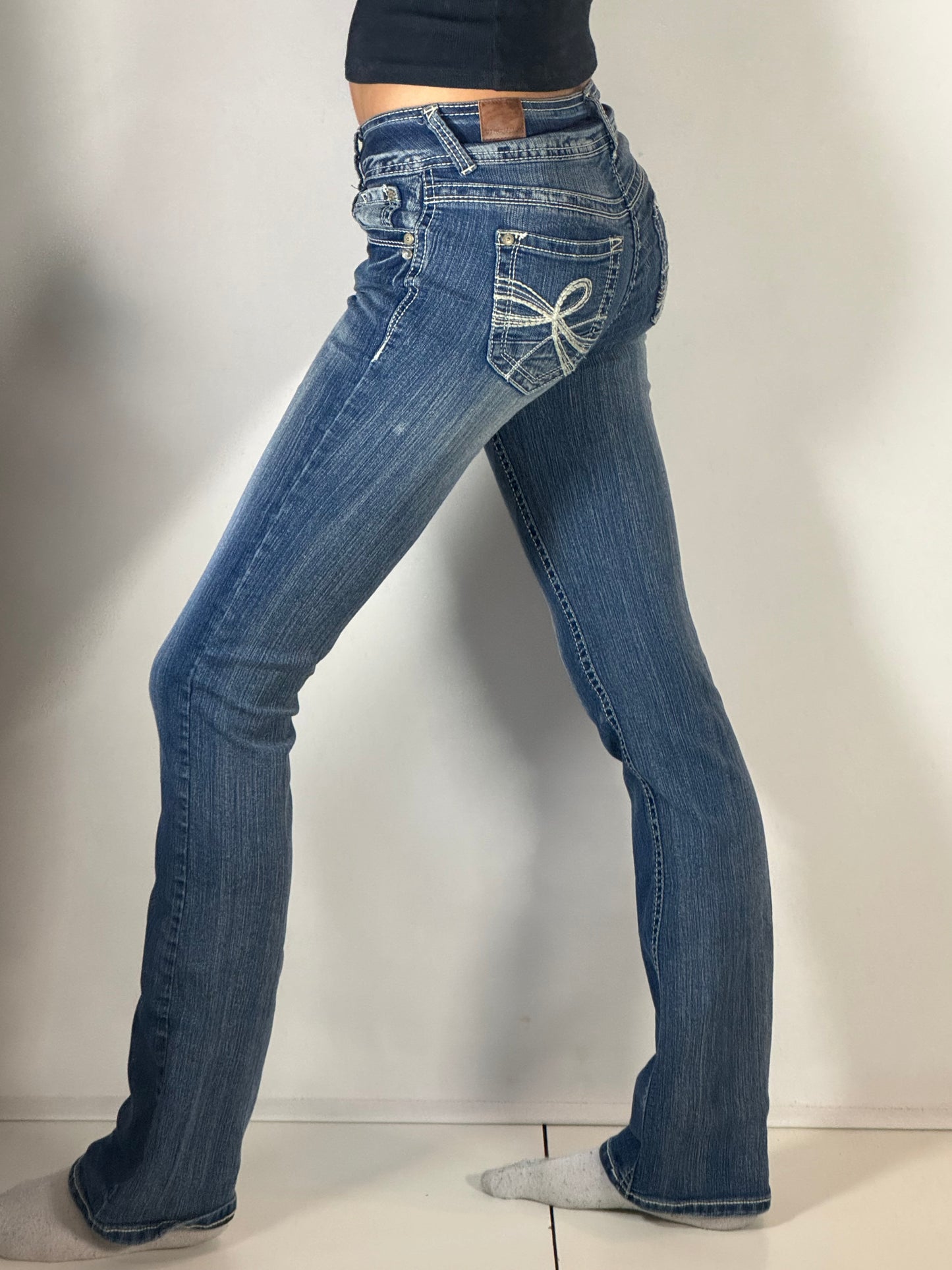 Lågmidjade jeans stl: XXS
