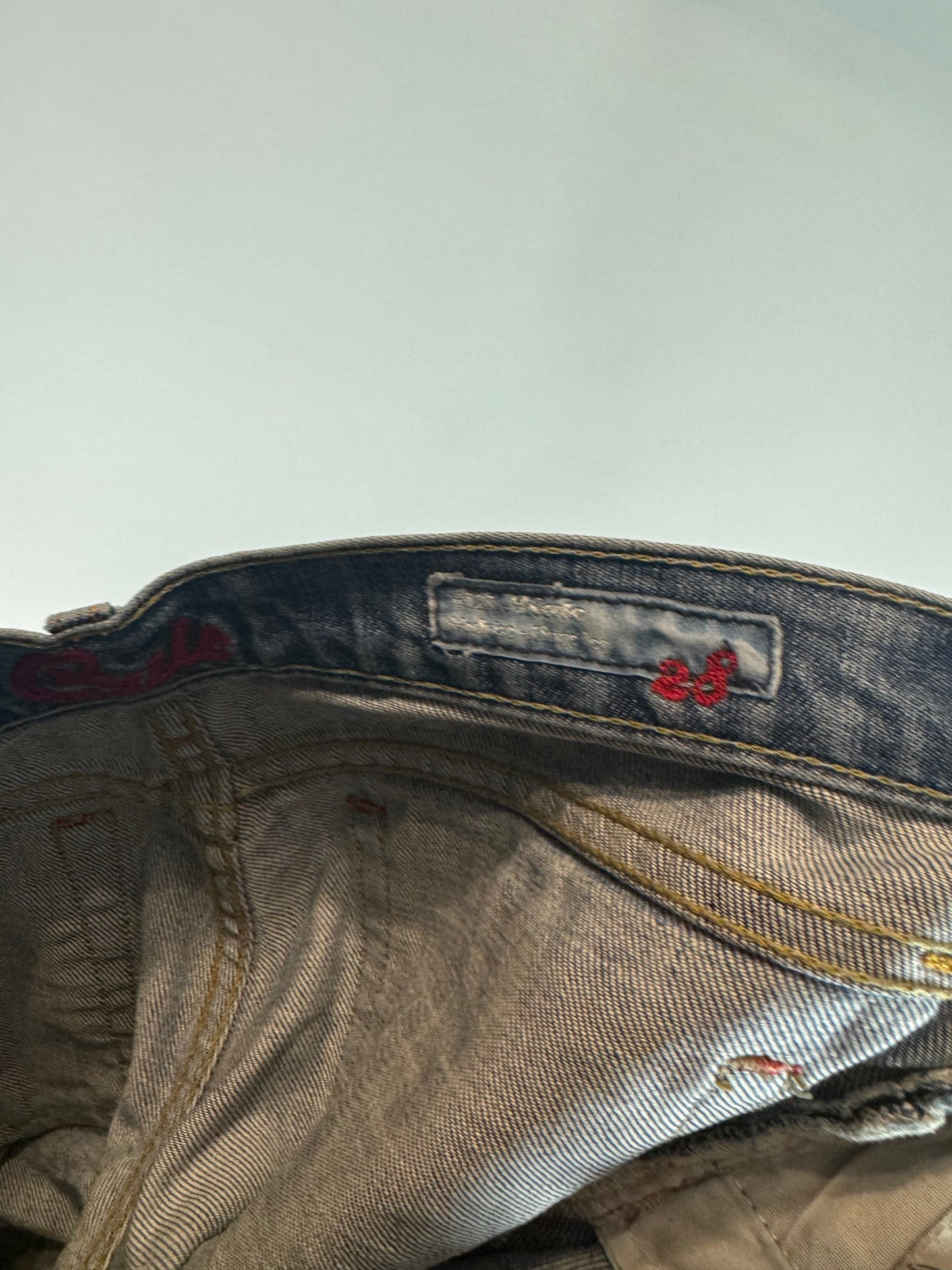 Lågmidjade jeans stl: S