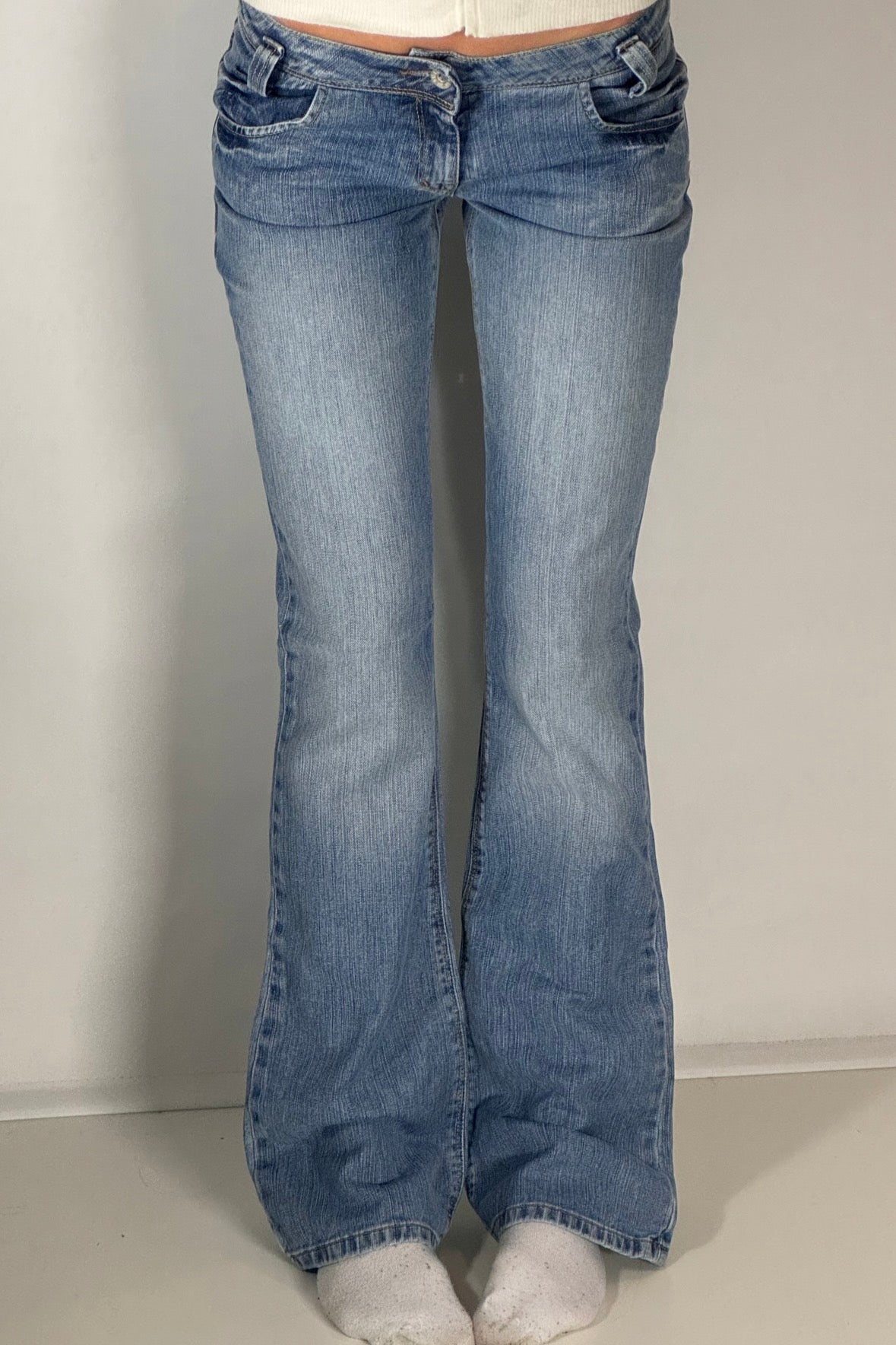 Lågmidjade jeans stl: M
