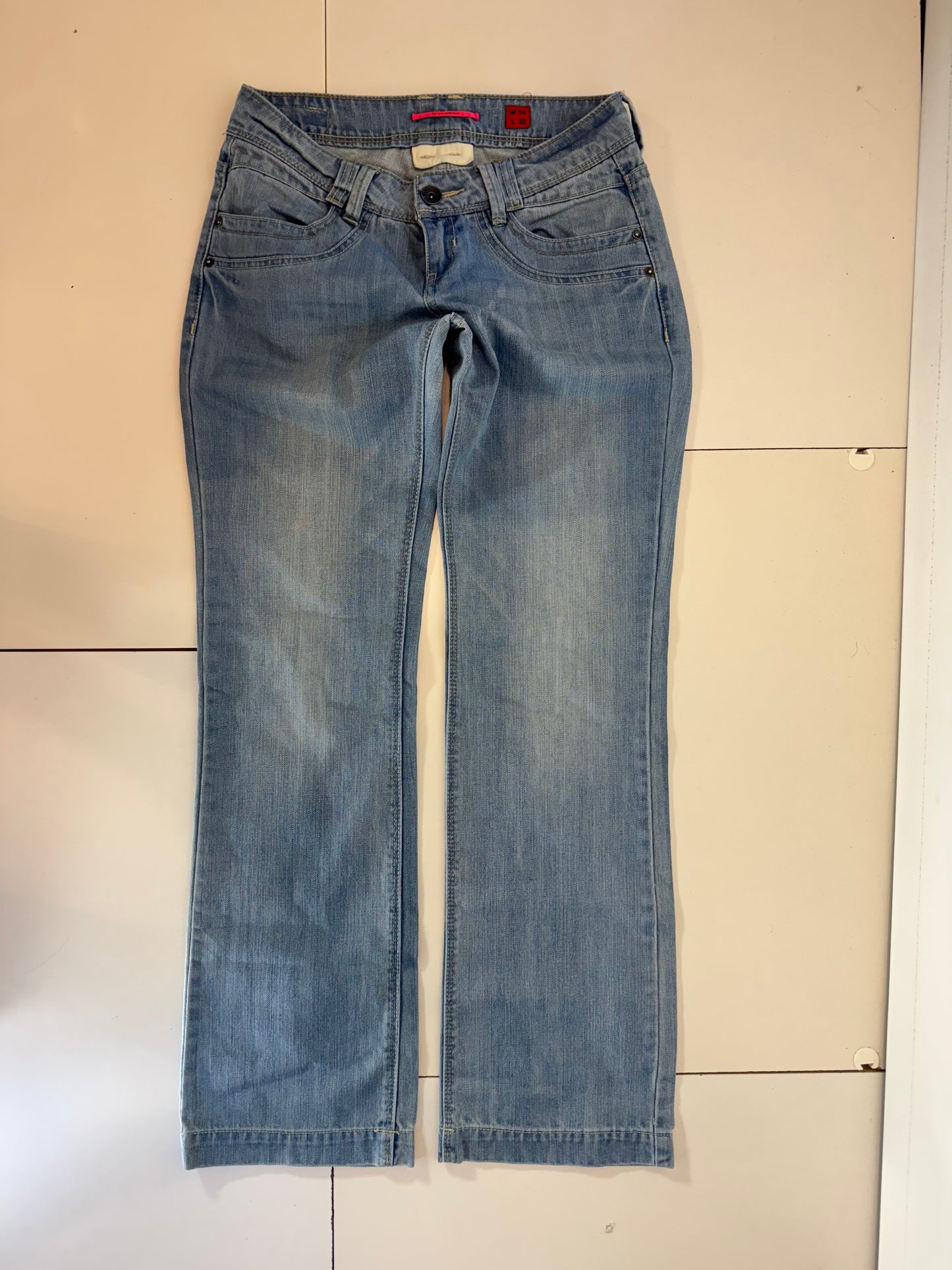 Lågmidjade jeans stl: S
