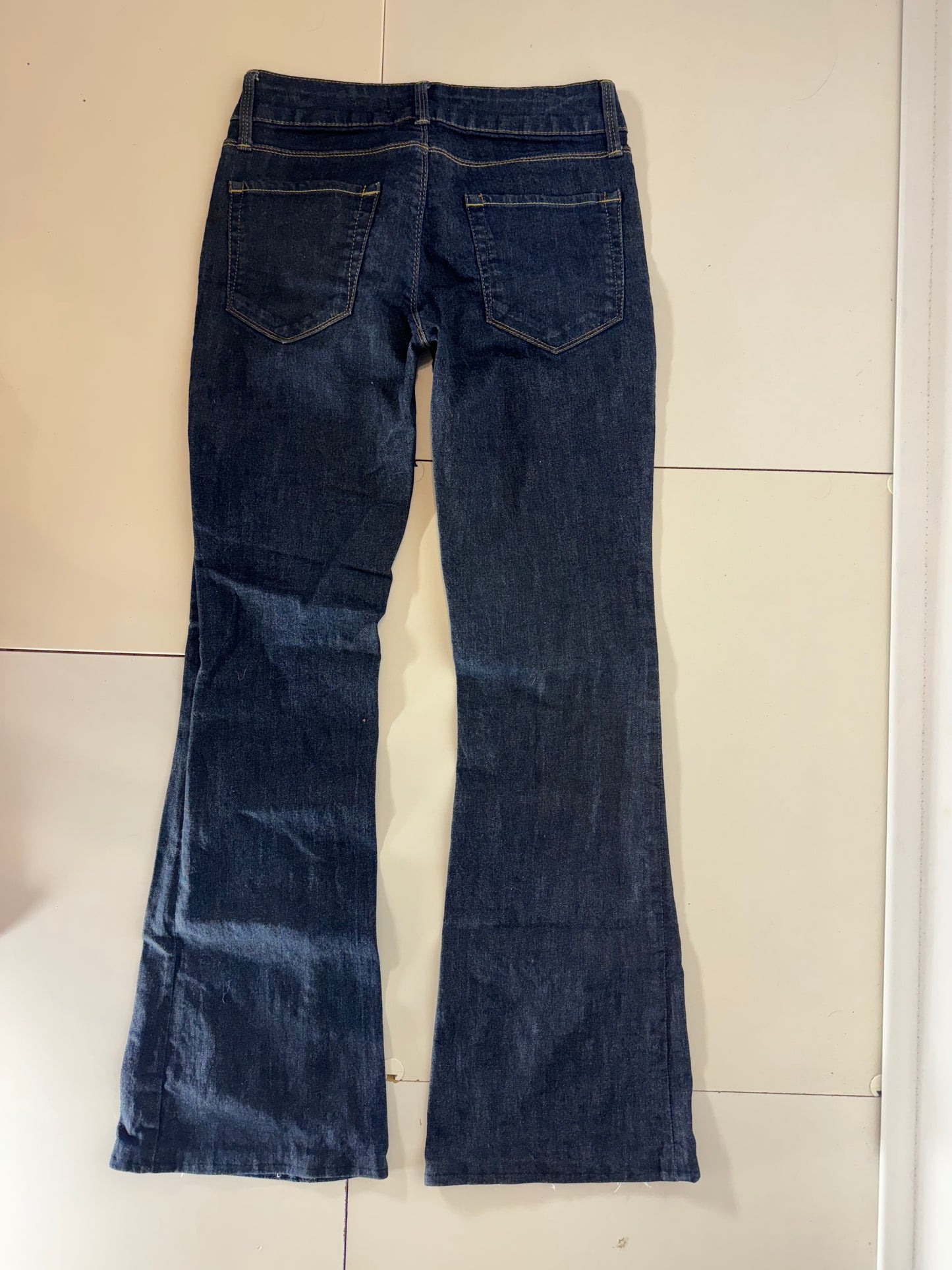 Lågmidjade jeans–stl: XS