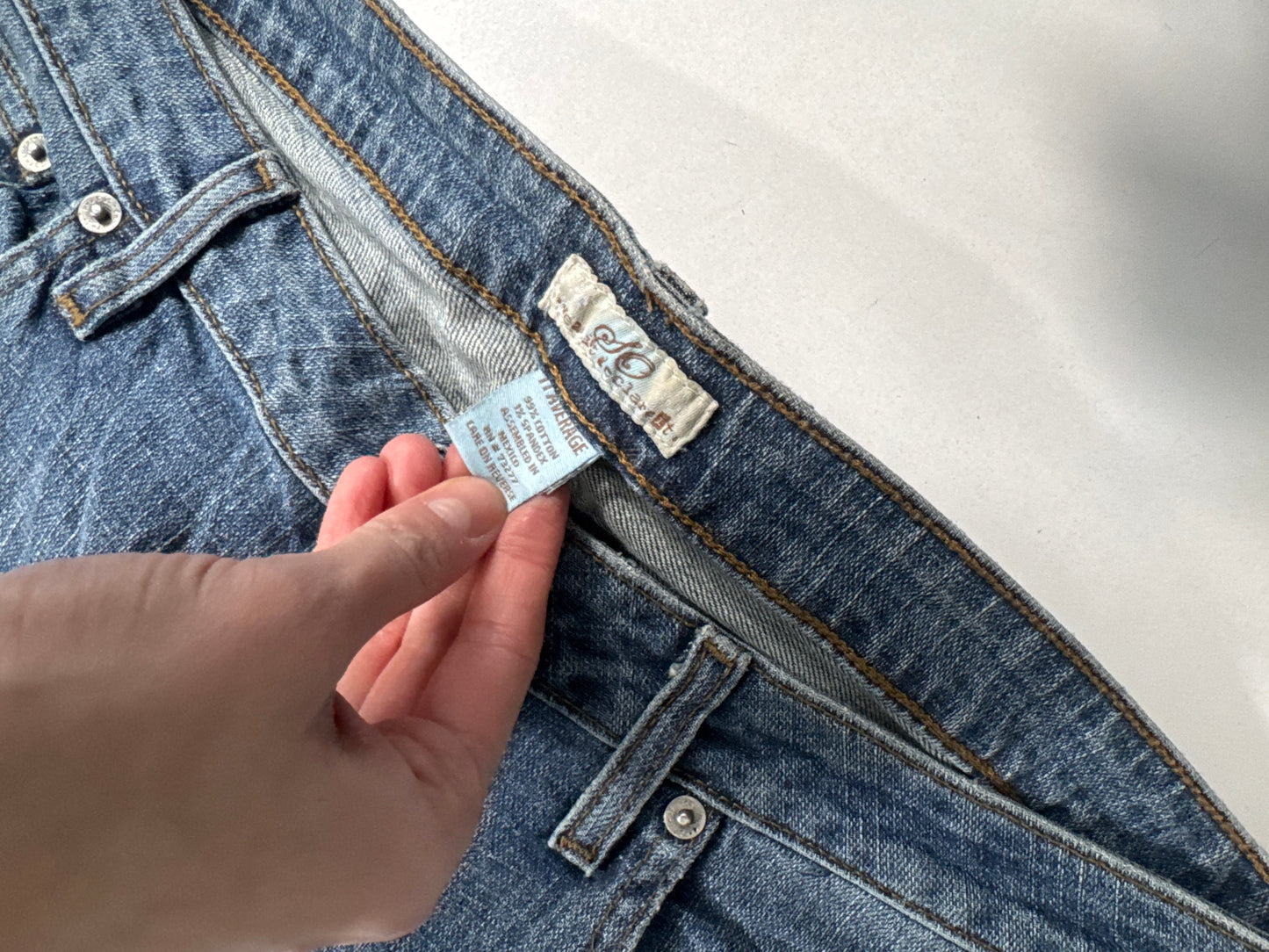 Lågmidjade jeans stl: M