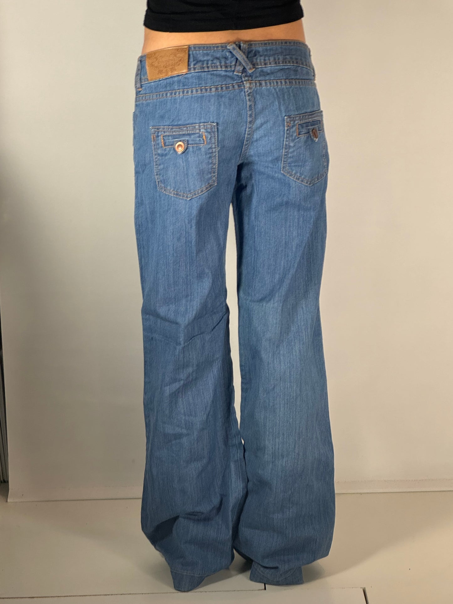 Lågmidjade jeans stl: S