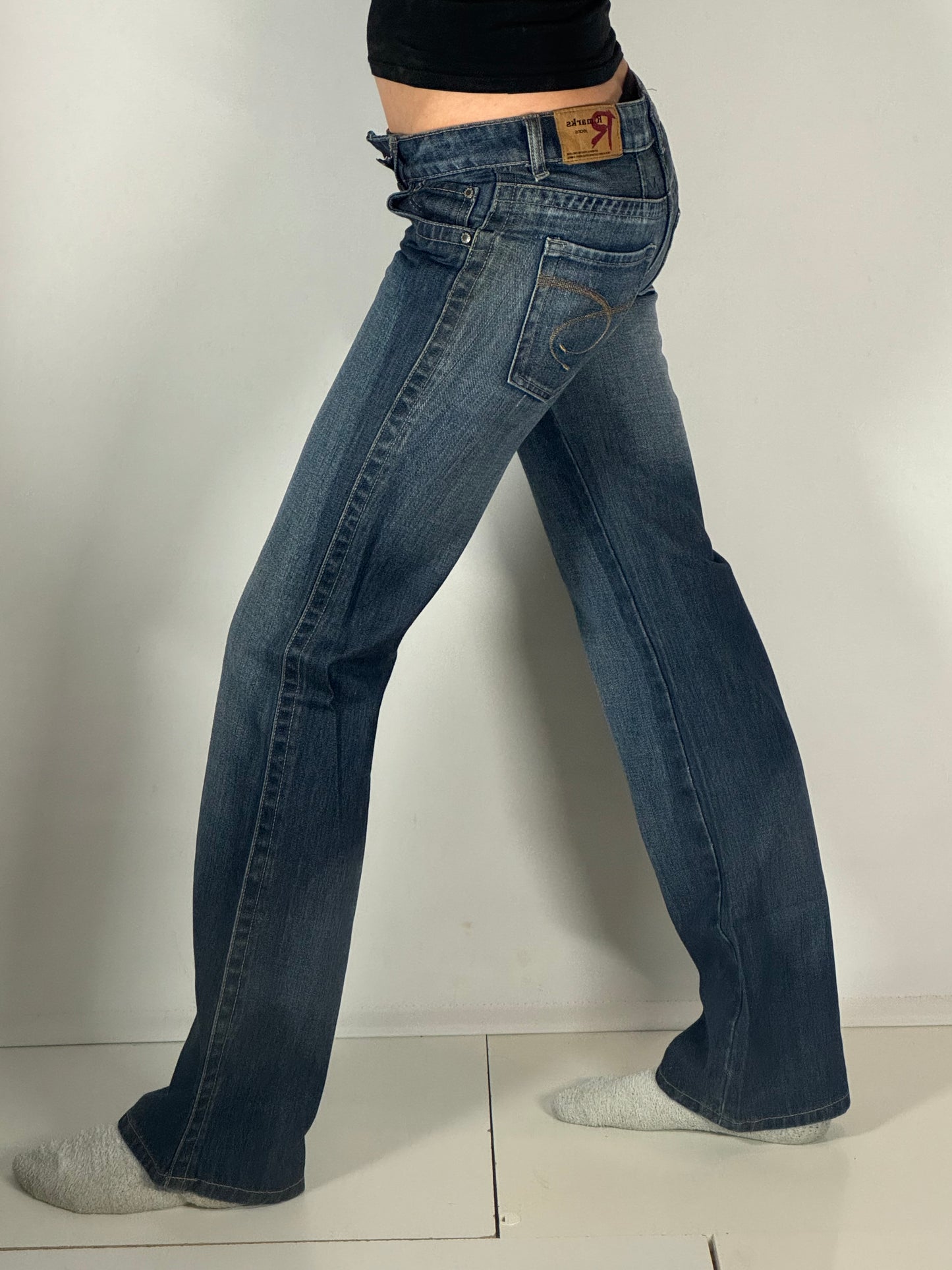 Lågmidjade jeans stl: XXXS