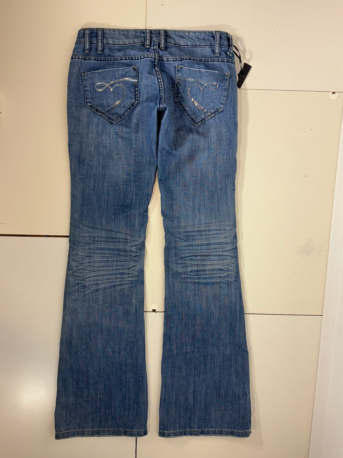Lågmidjade jeans stl: S