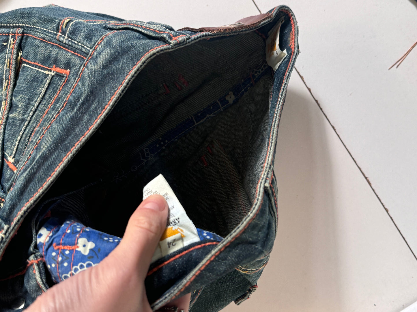 Lågmidjade jeans stl: XXS