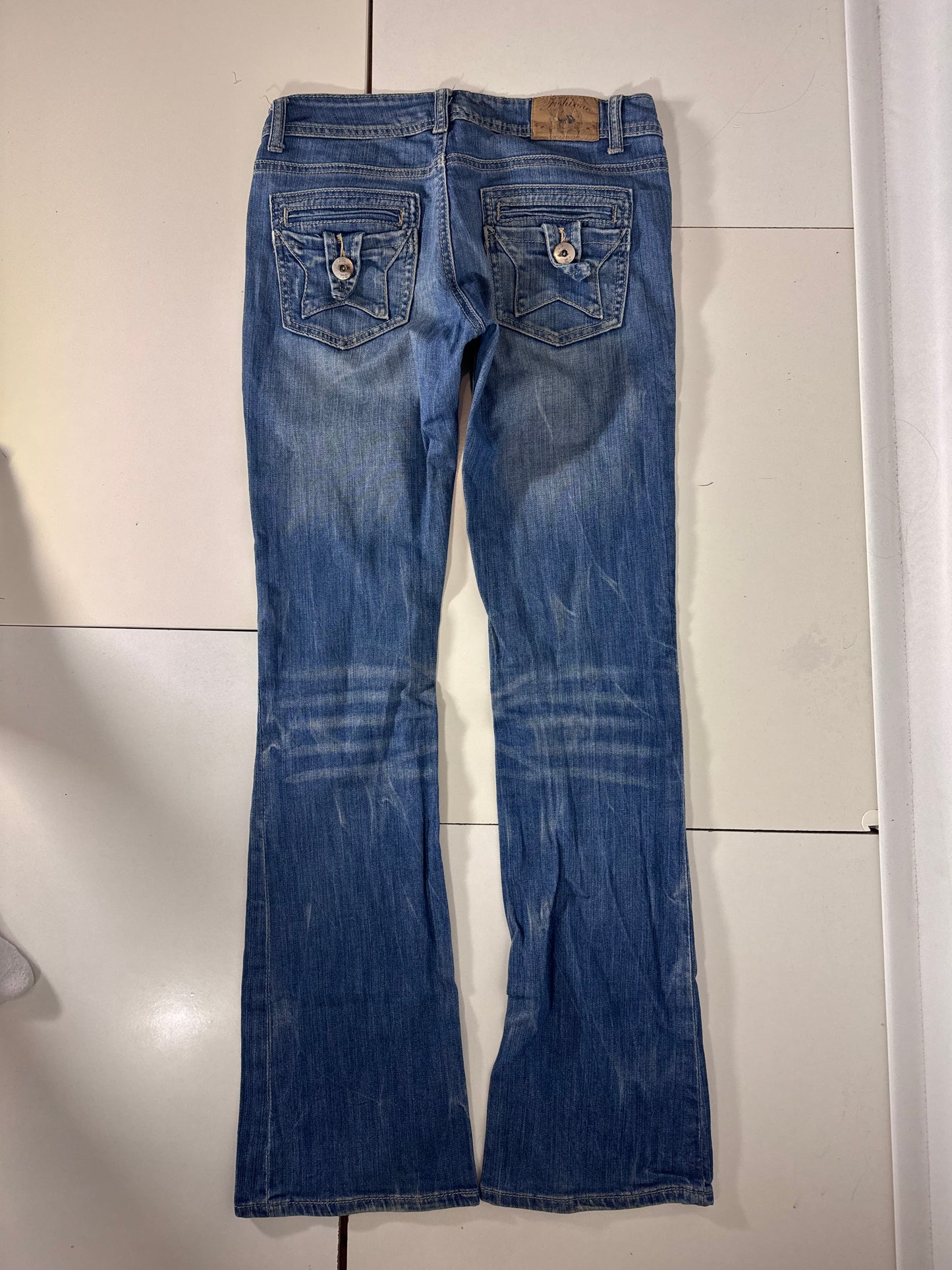 Lågmidjade jeans stl: S