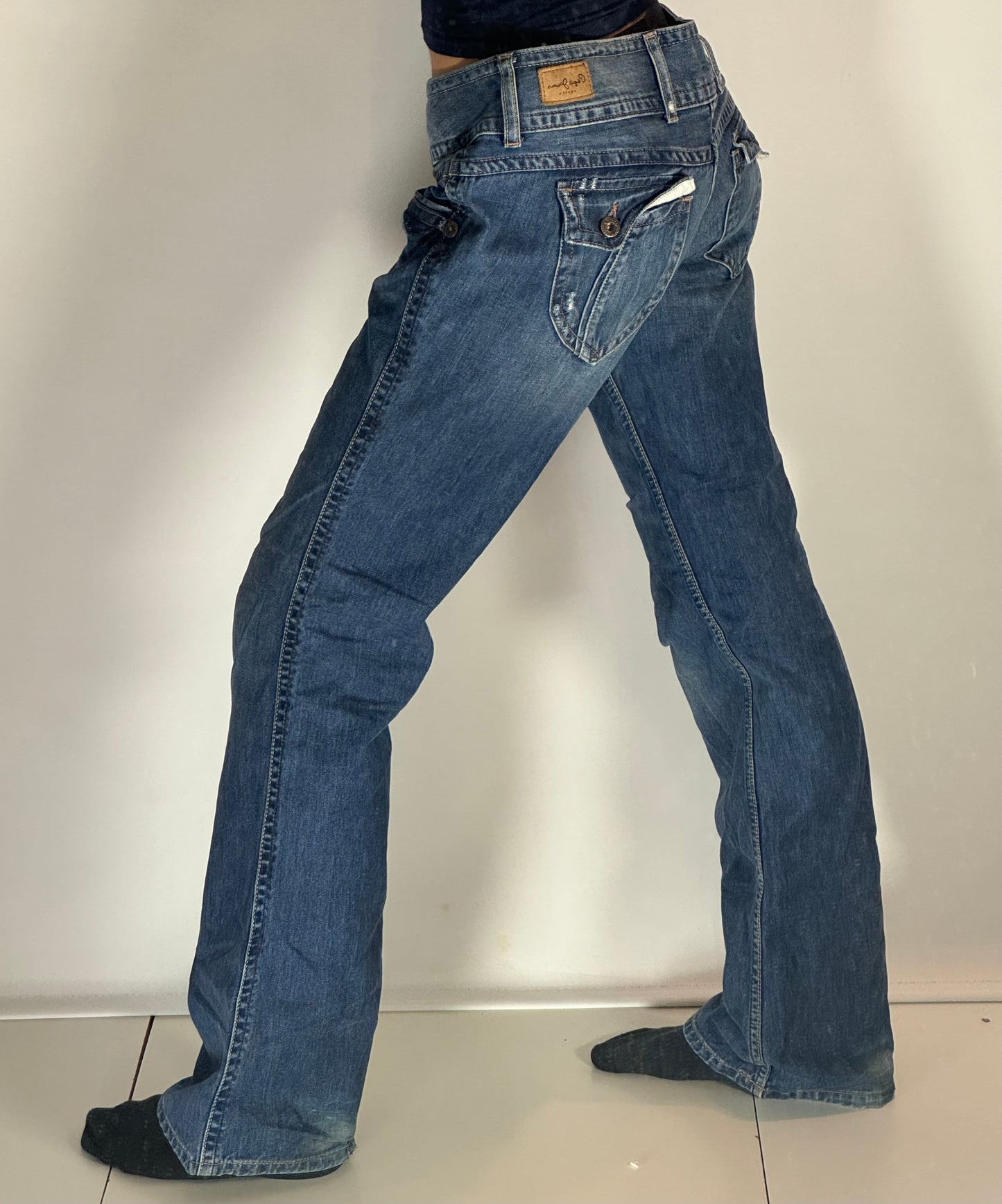 Lågmidjade jeans stl: L