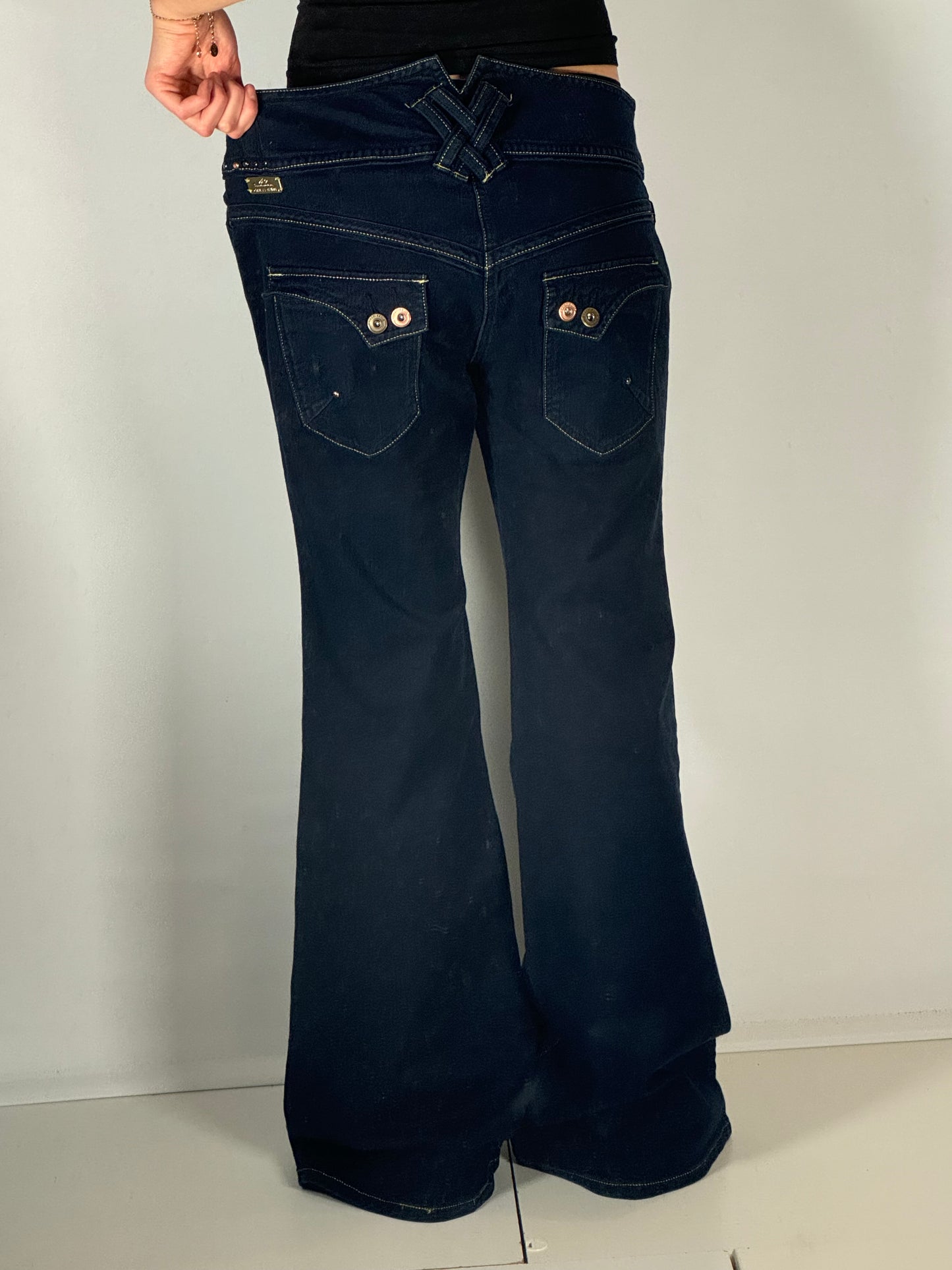 Lågmidjade jeans stl: L