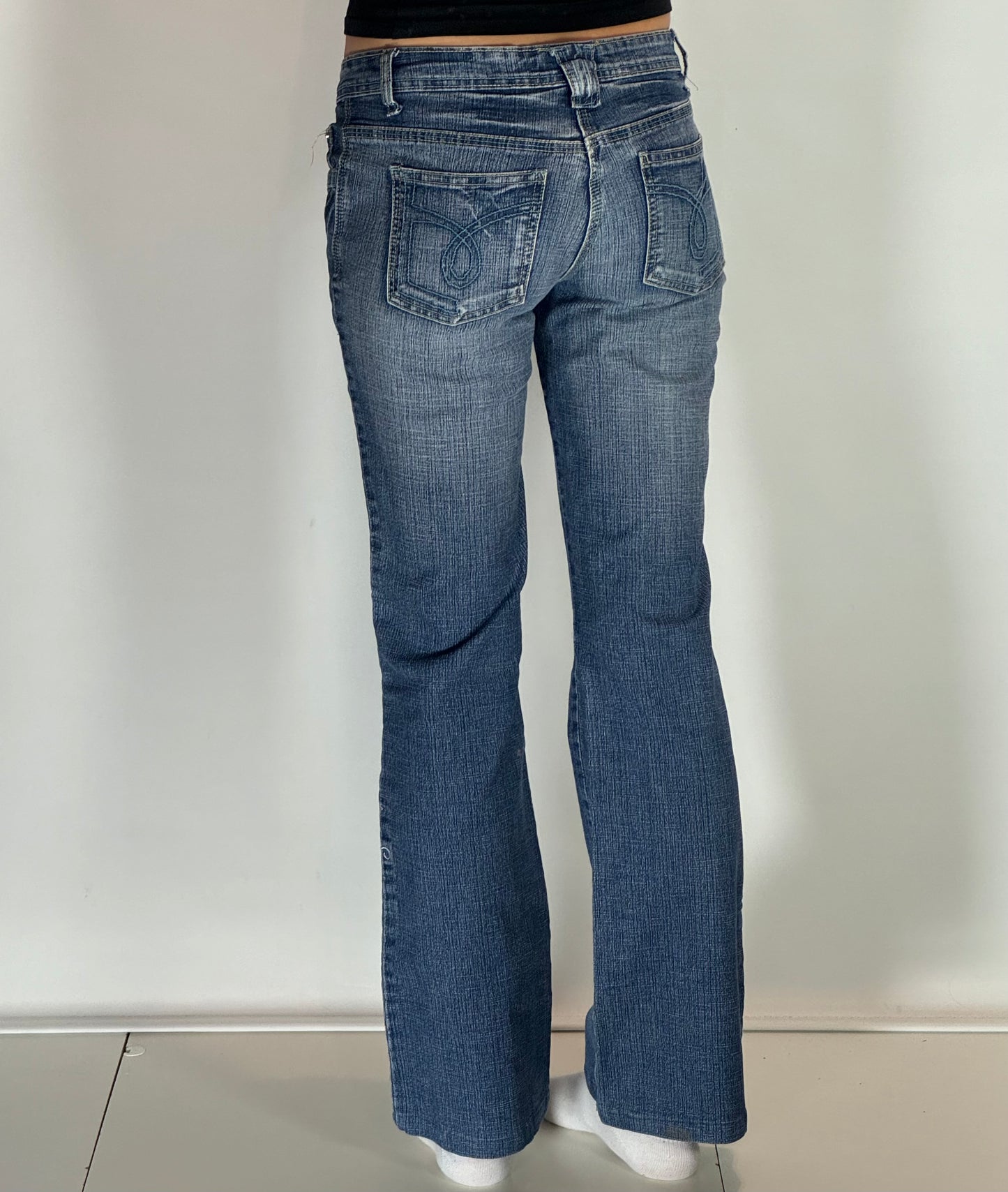 Lågmidjade jeans stl: S