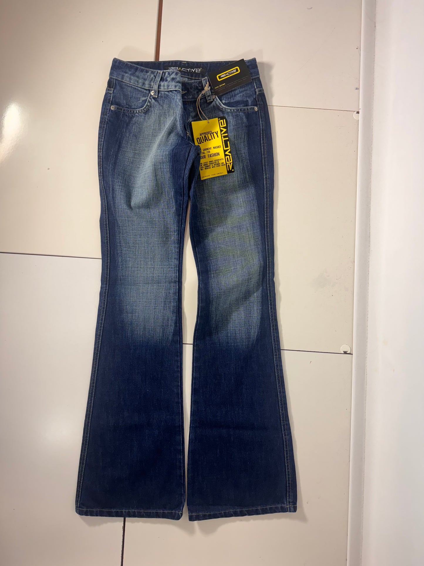 Lågmidjade jeans stl: XXS (W27/L34)