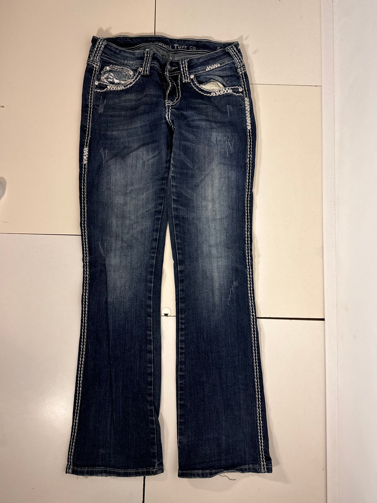Lågmidjade jeans stl: S