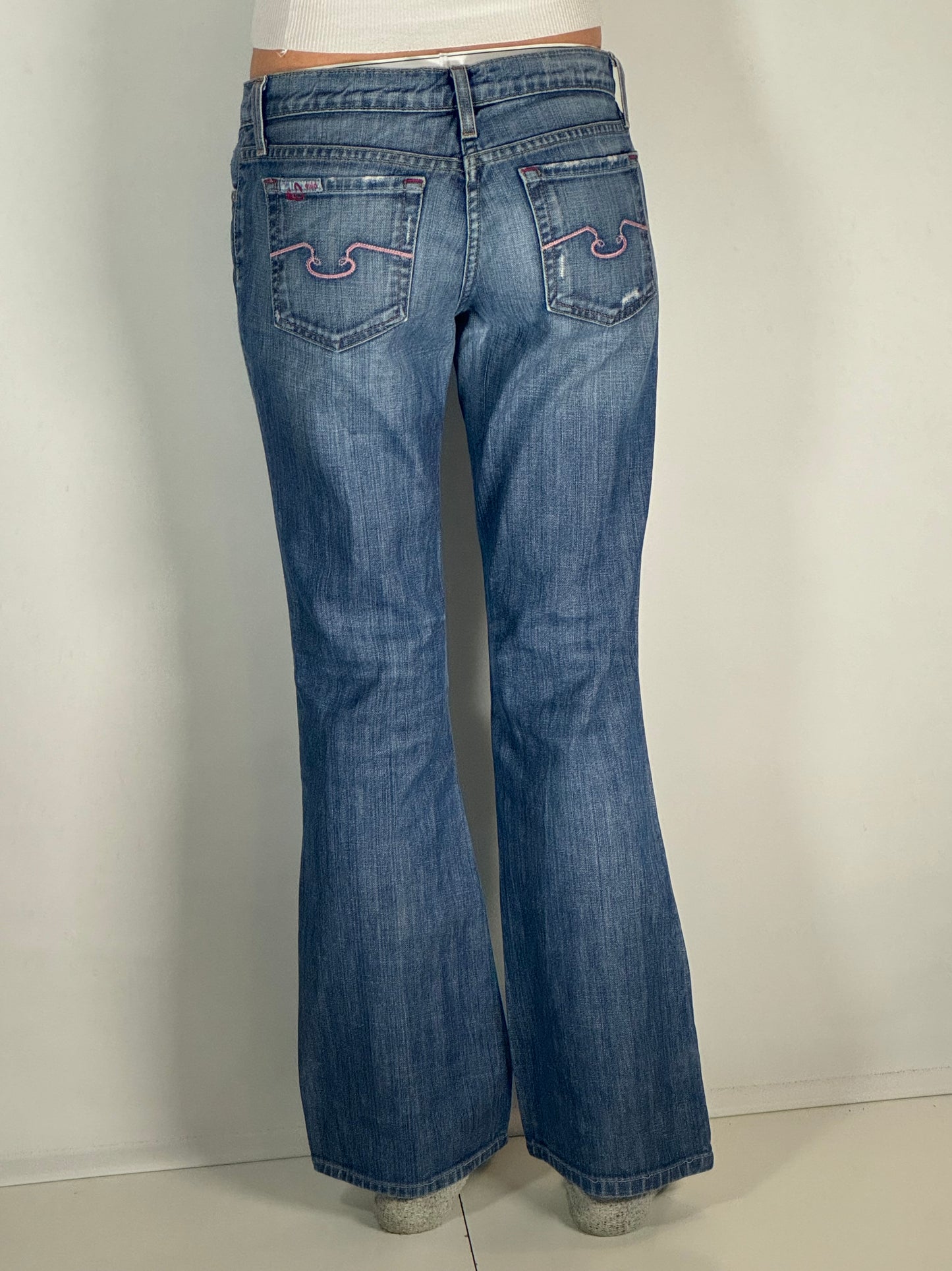 Lågmidjade jeans stl: S