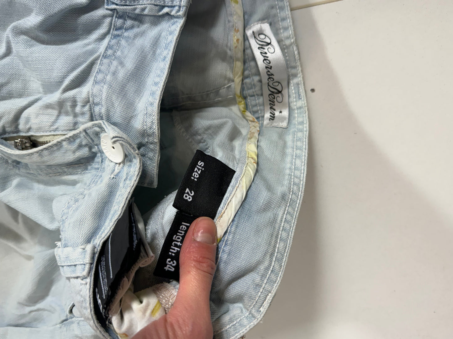 Lågmidjade jeans stl: S