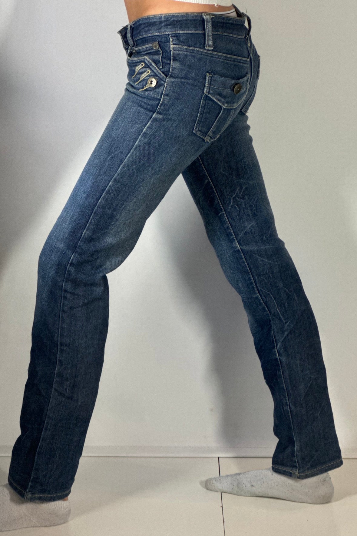Lågmidjade jeans stl: XS