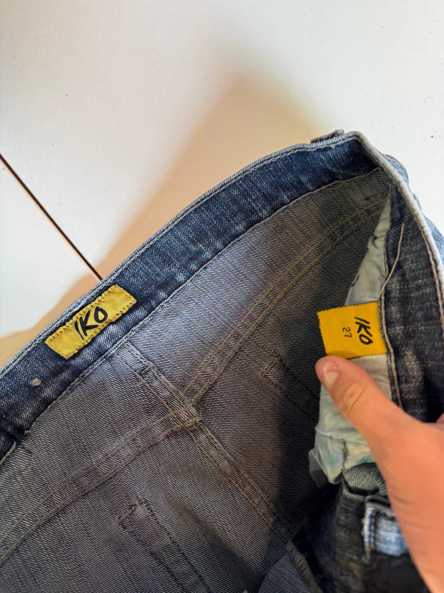 Lågmidjade jeans–stl: