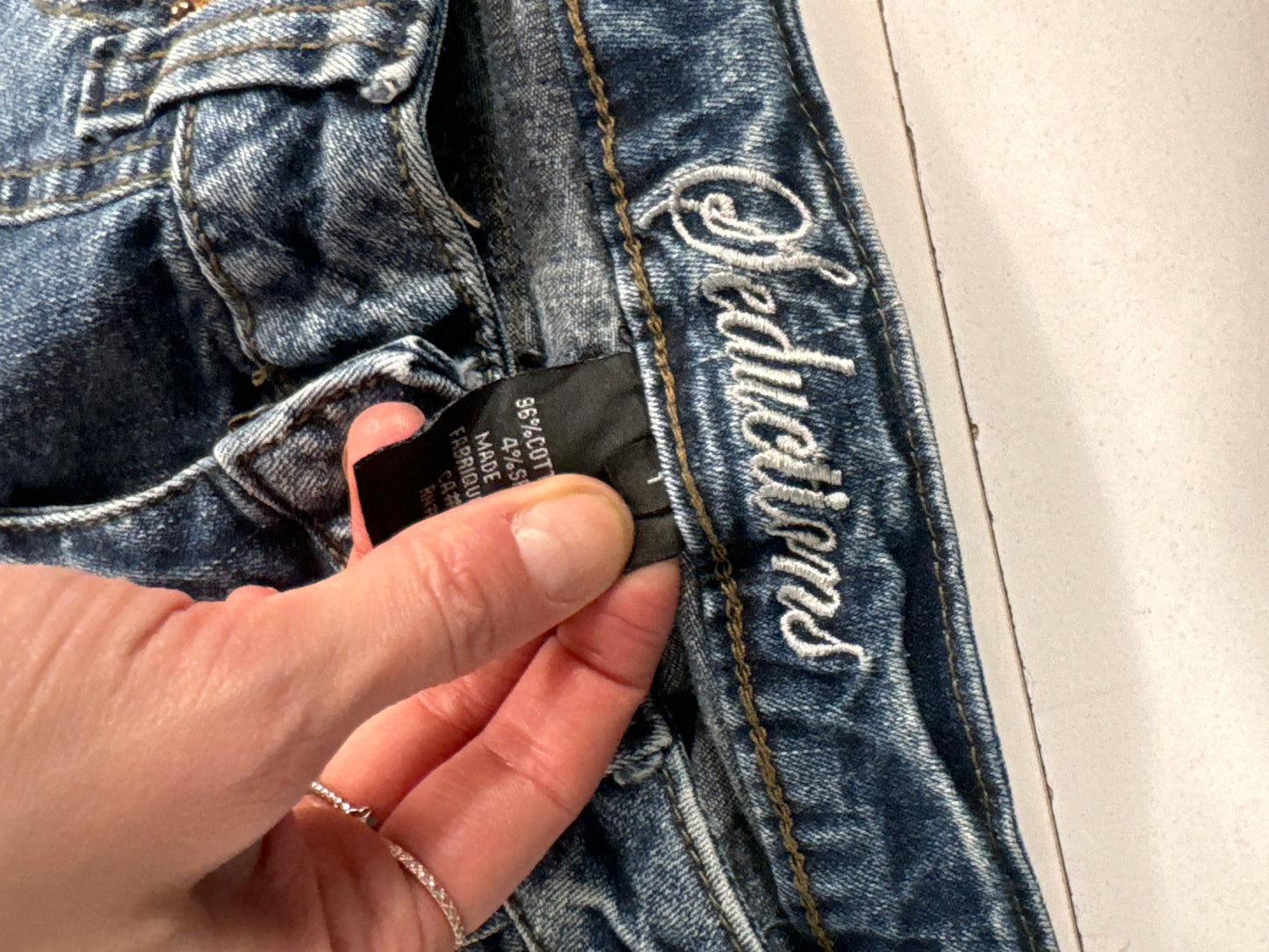 Lavlivede jeans str: XXS