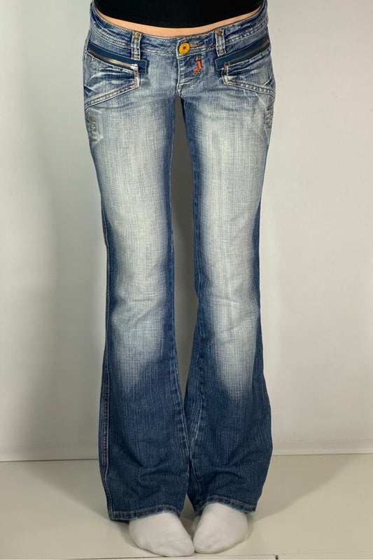 Lågmidjade jeans stl: S