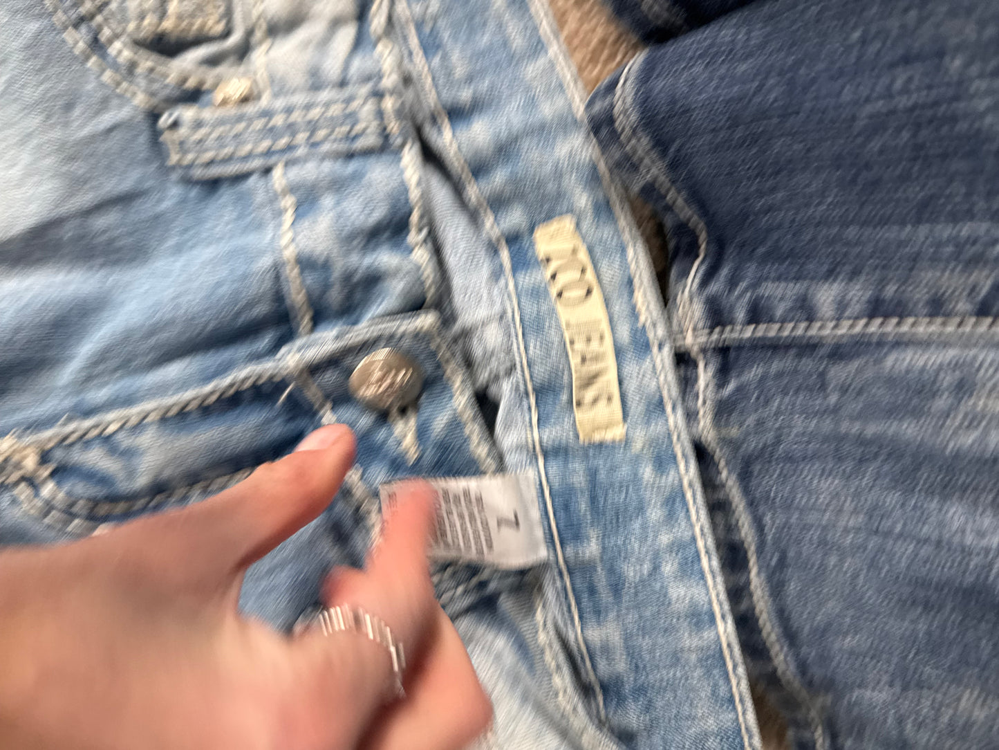 Lågmidjade jeans stl: S