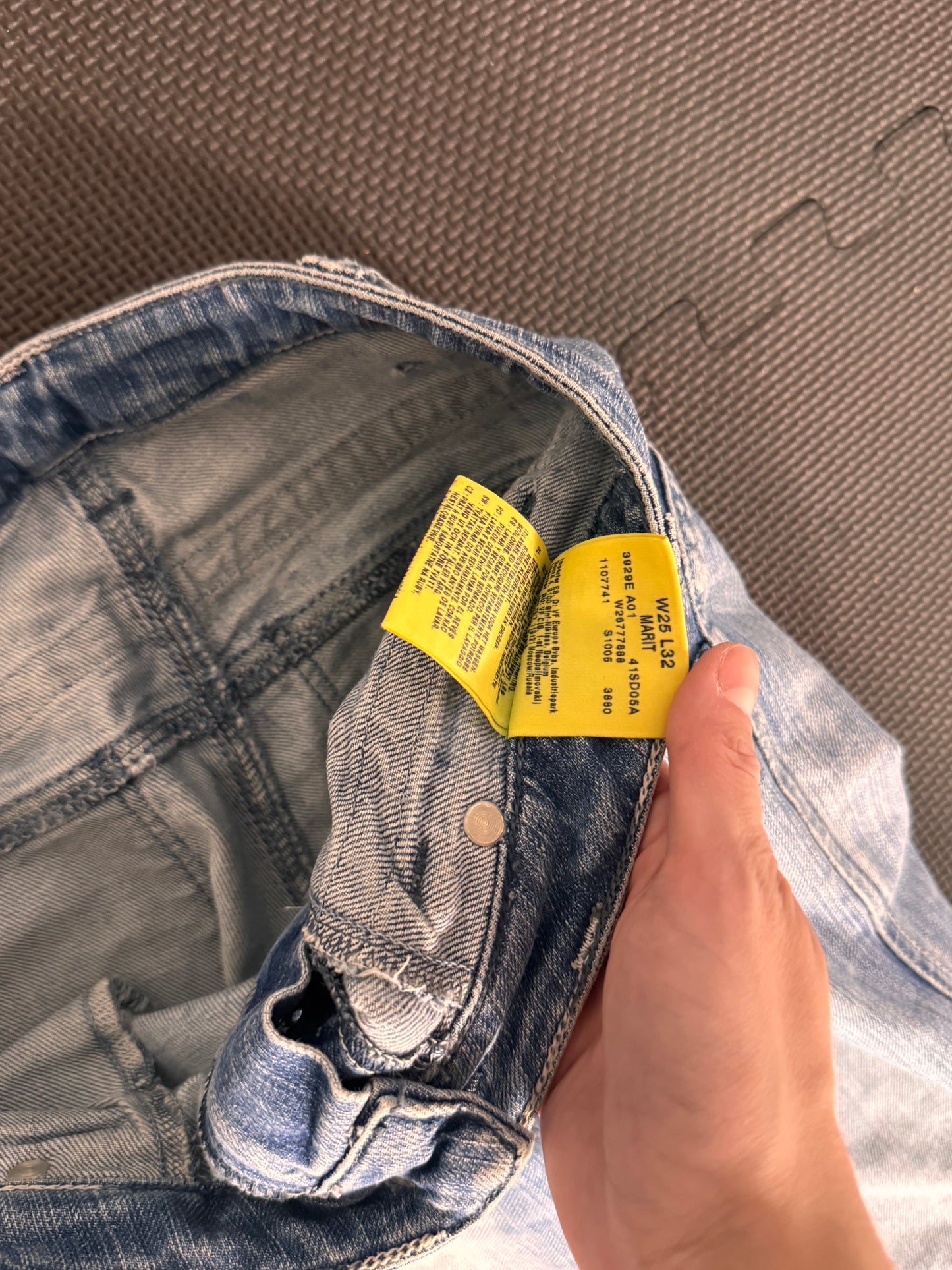 Lågmidjade jeans stl: XS