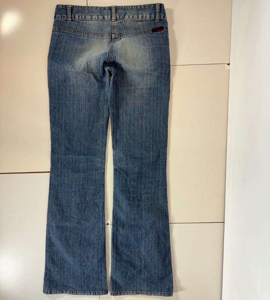 Lågmidjade jeans–stl: XS