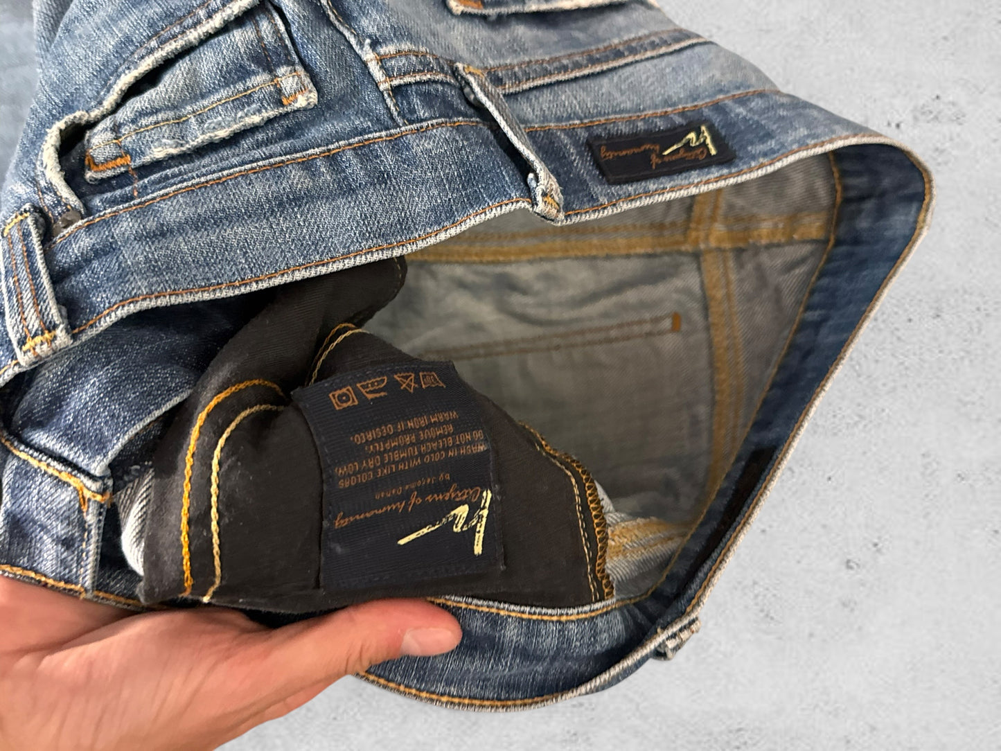 Lågmidjade jeans stl: XS
