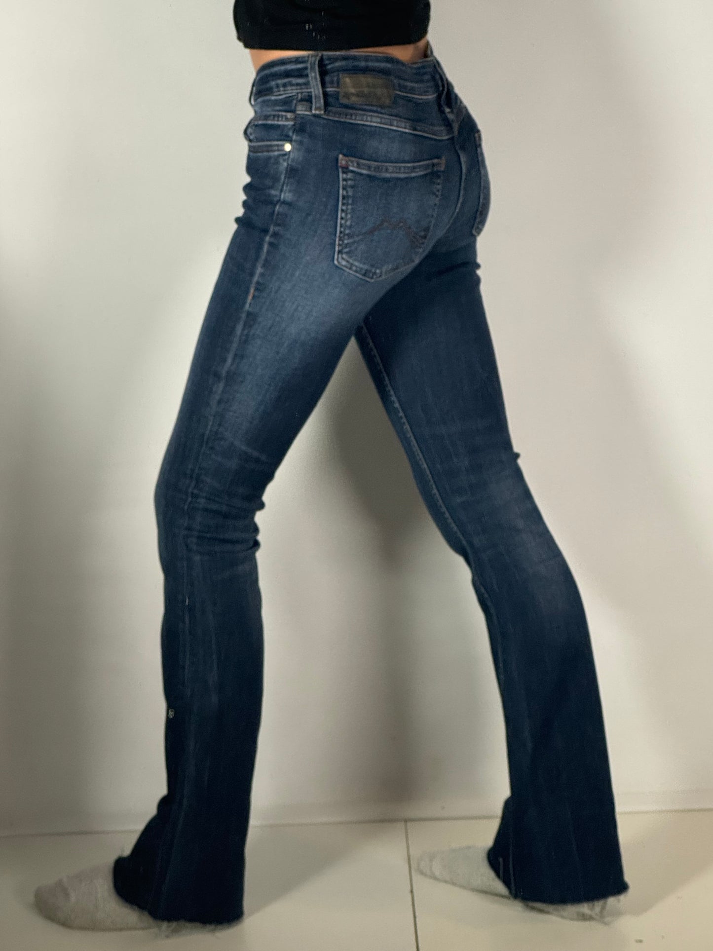 Lågmidjade jeans stl: XS