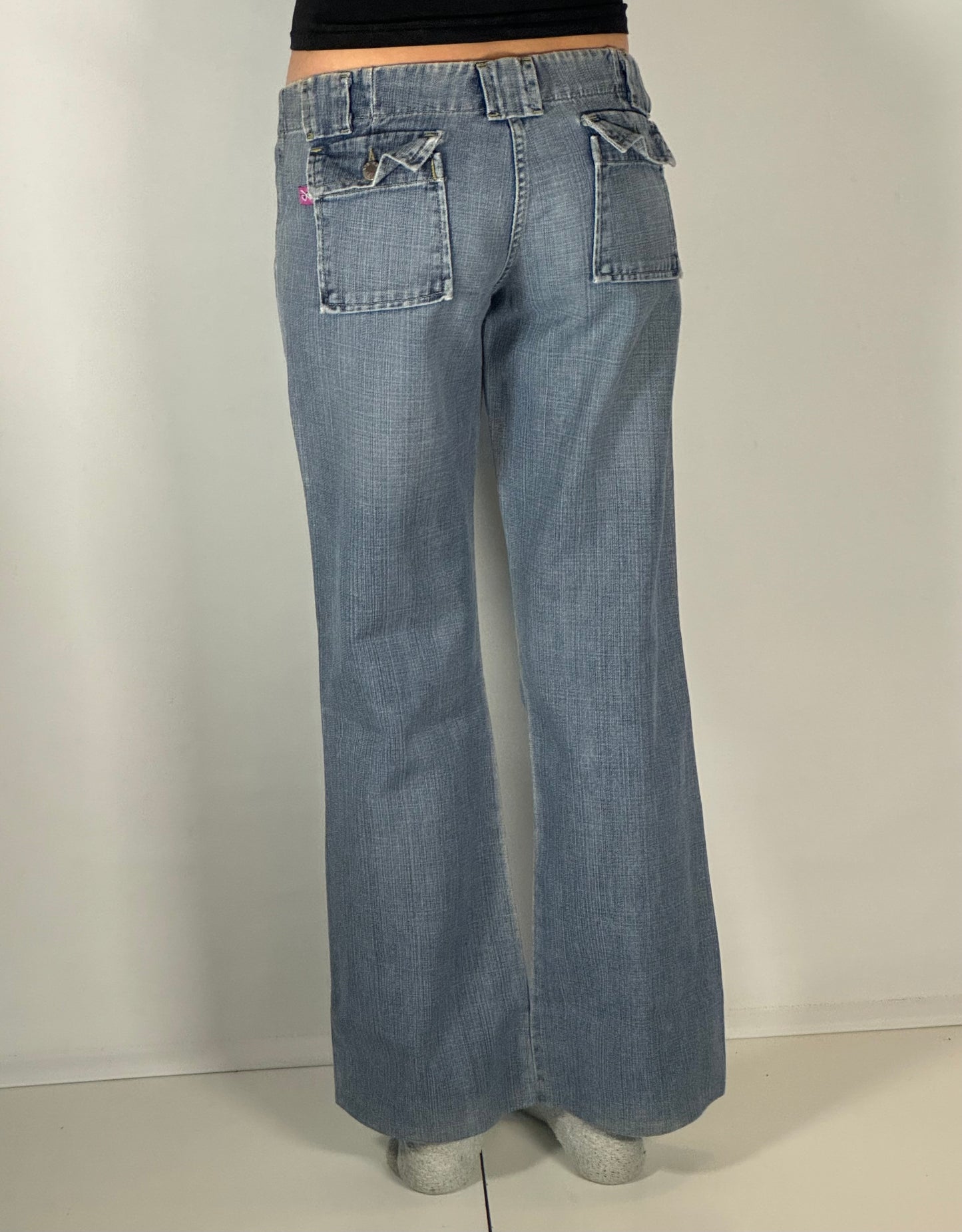 Lågmidjade jeans stl: S