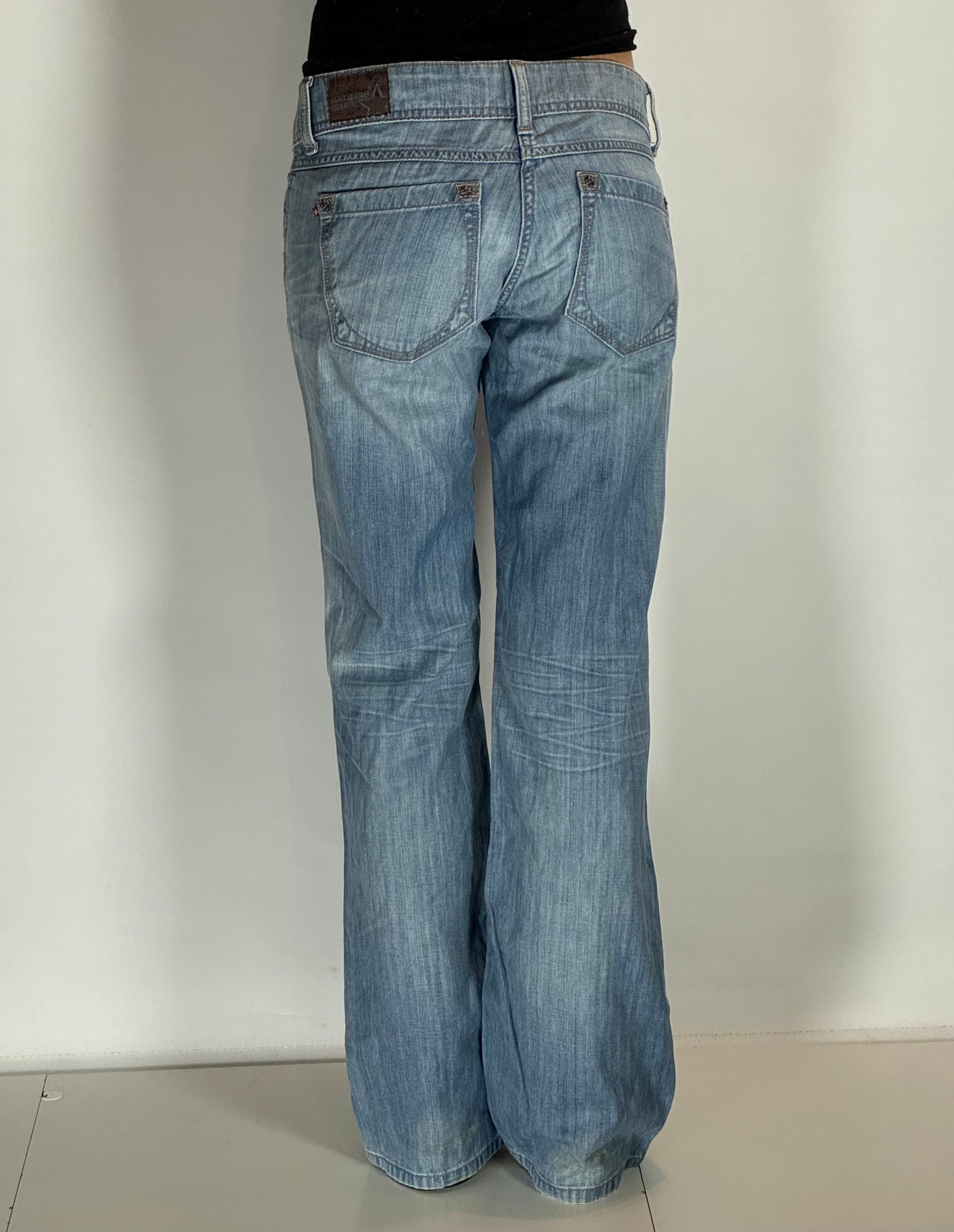 Lågmidjade jeans stl: S