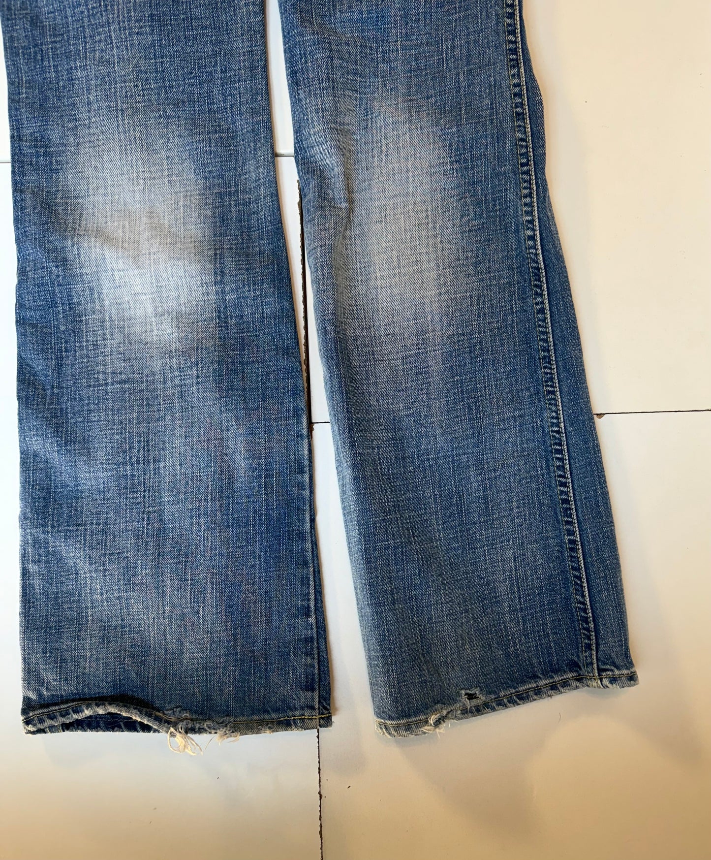Lågmidjade jeans–stl: XS
