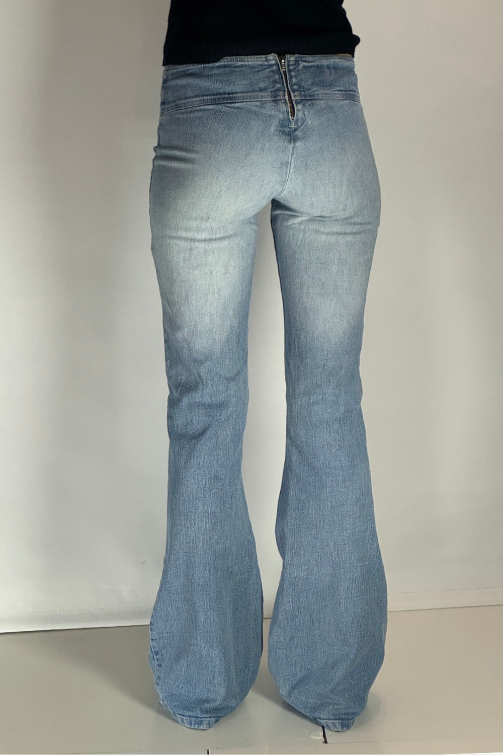 Lågmidjade jeans–stl: XXS