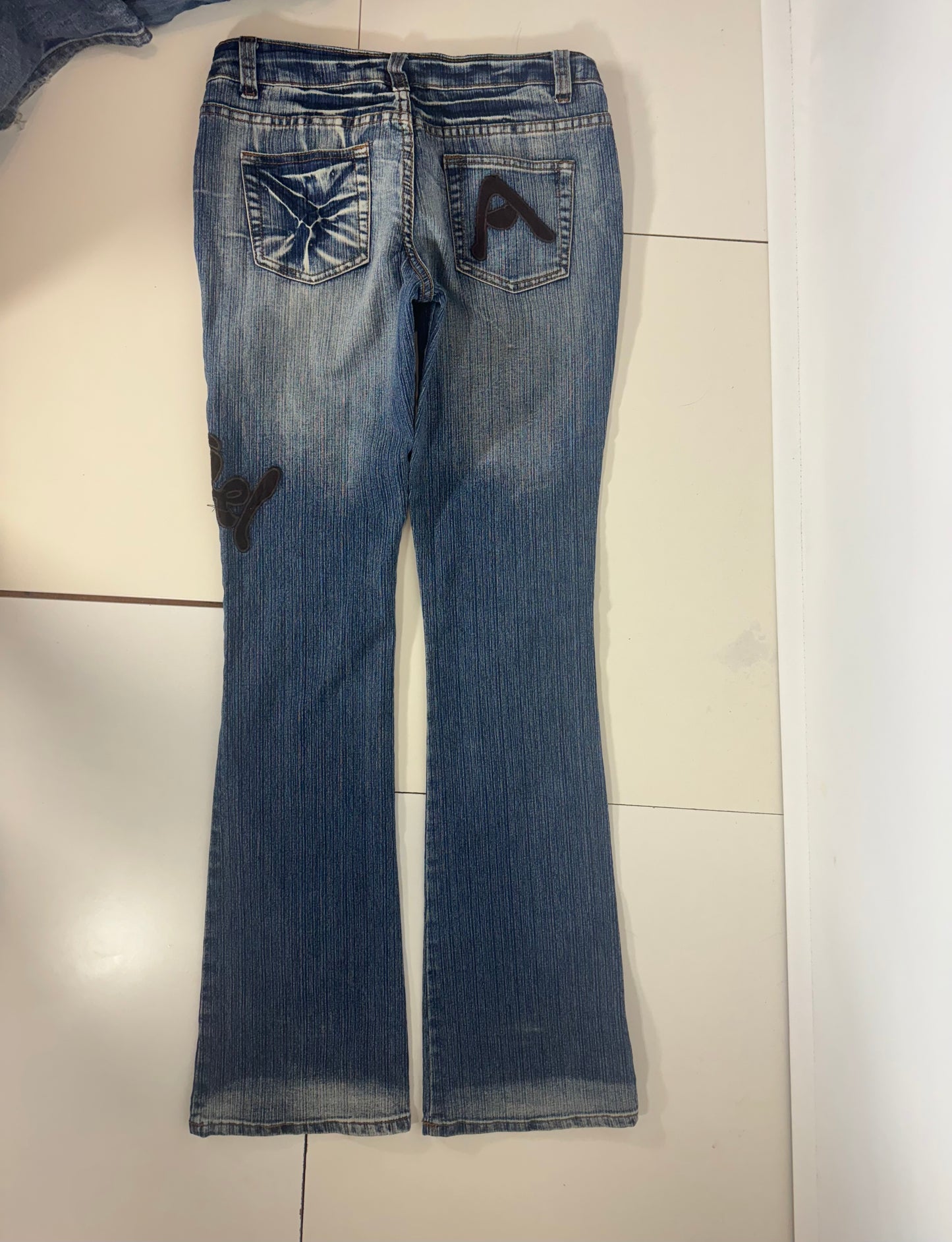 Lågmidjade jeans stl: S
