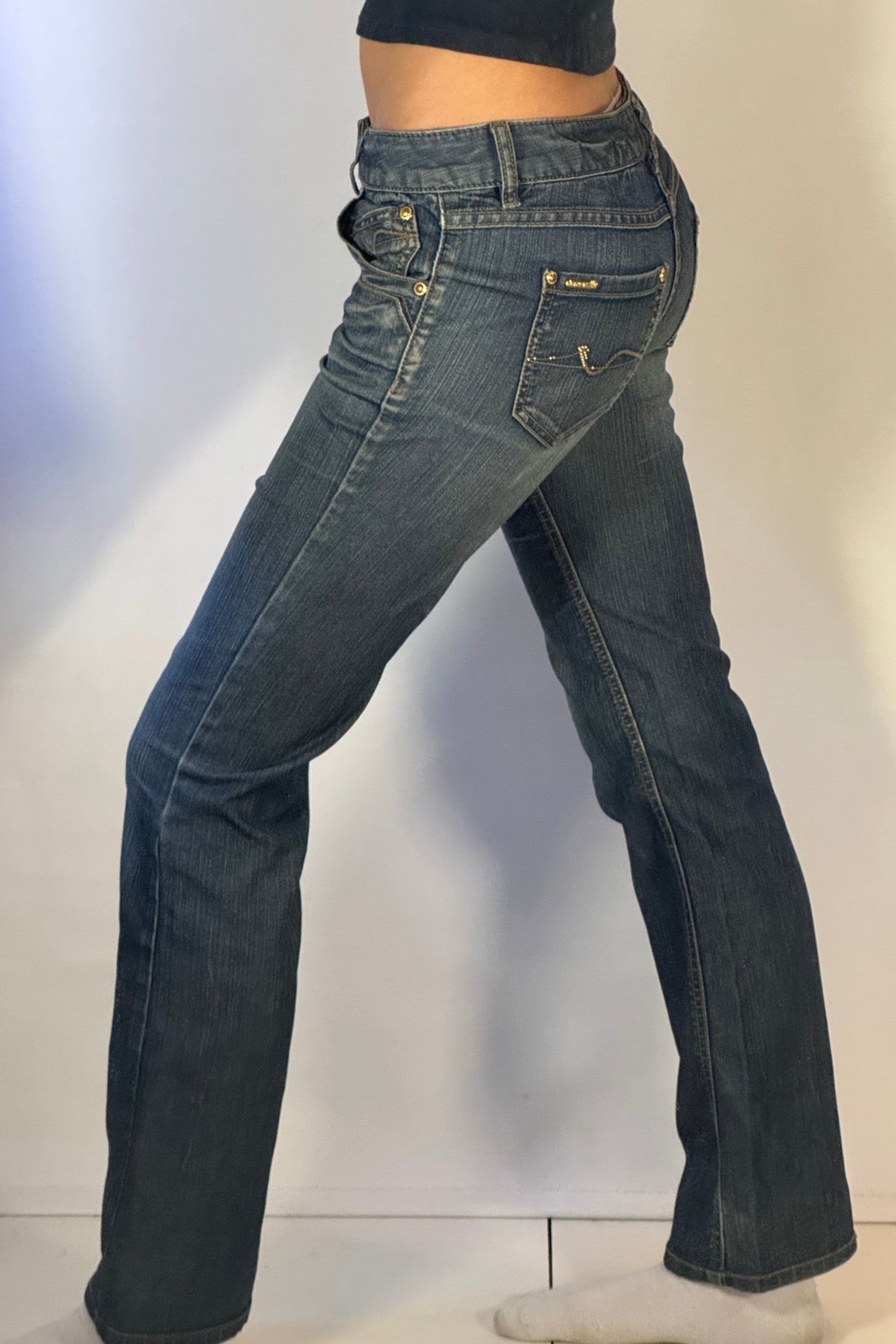 Lågmidjade jeans stl: XS
